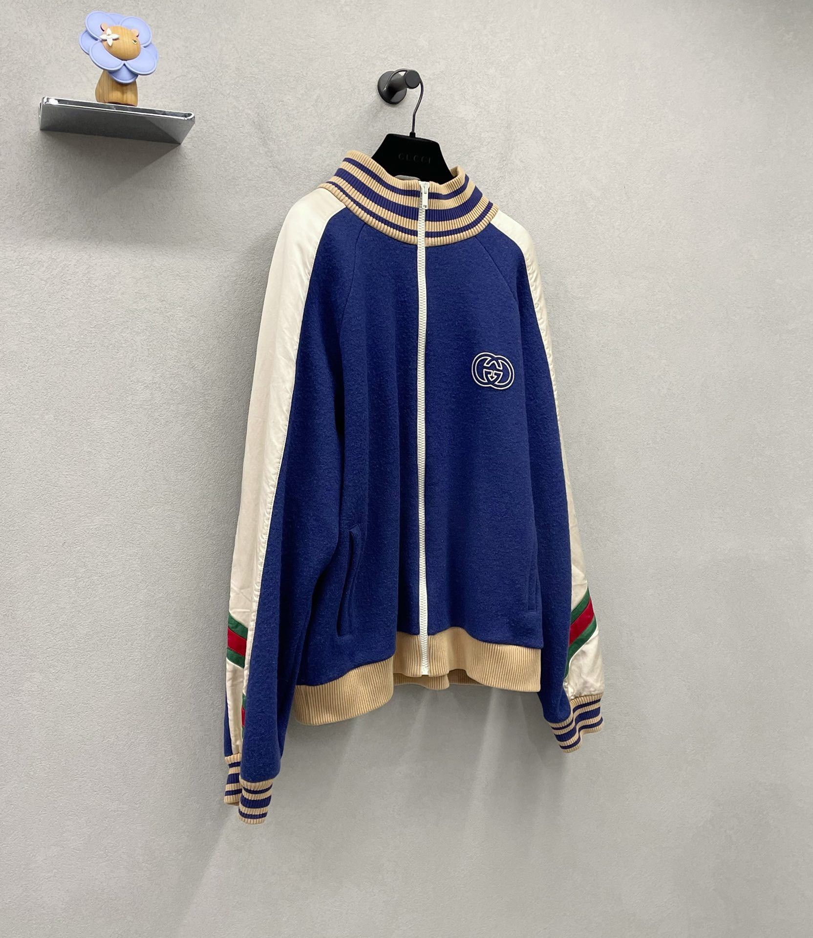 Gucci Gucci Blue stitching jacket 2501-Nextarrow Size US M / EU 48-50 / 2 - 3 Thumbnail
