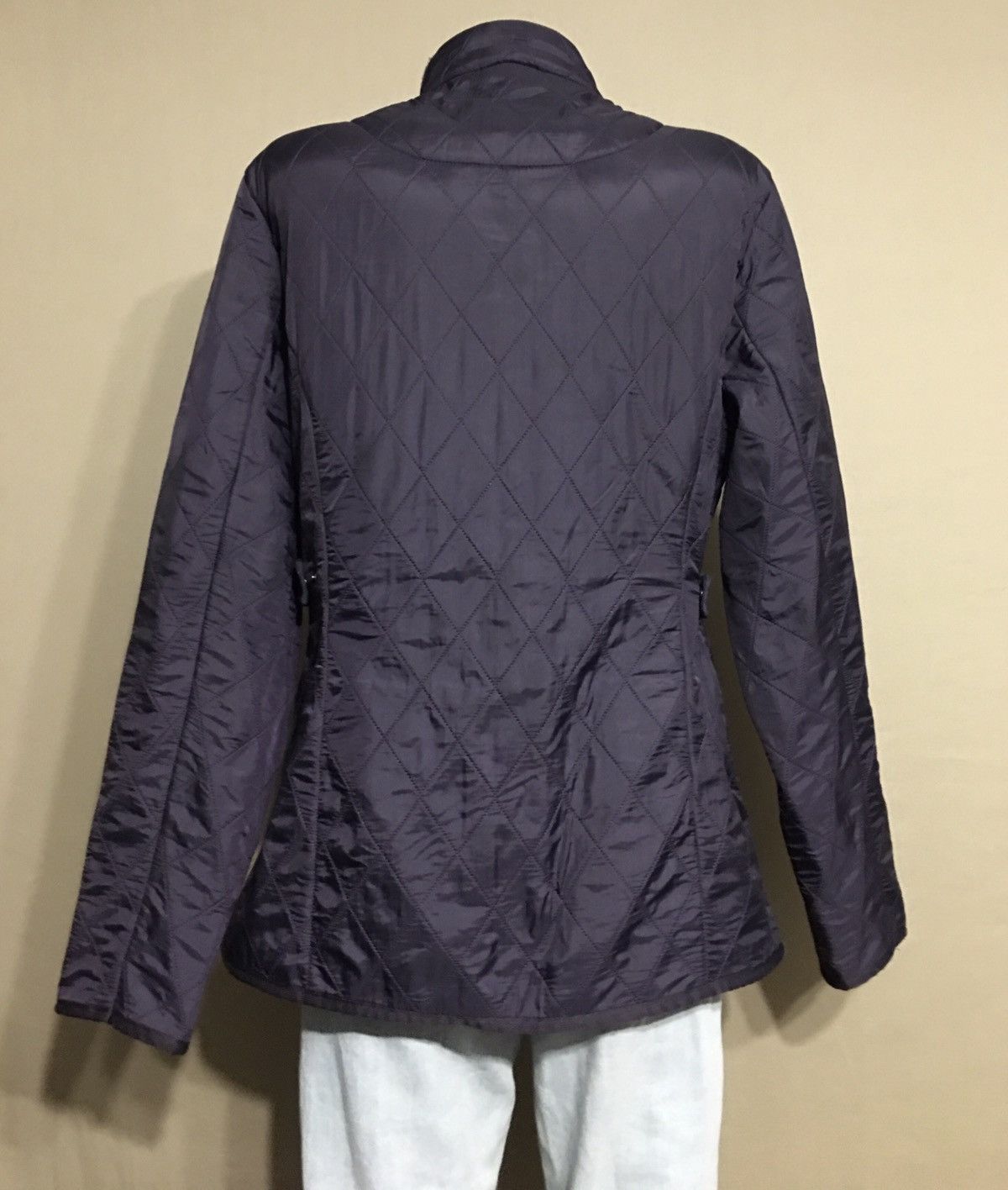 Barbour BARBOUR Dark Purple Womens Jacket EU38 US8 Size M / US 6-8 / IT 42-44 - 4 Thumbnail