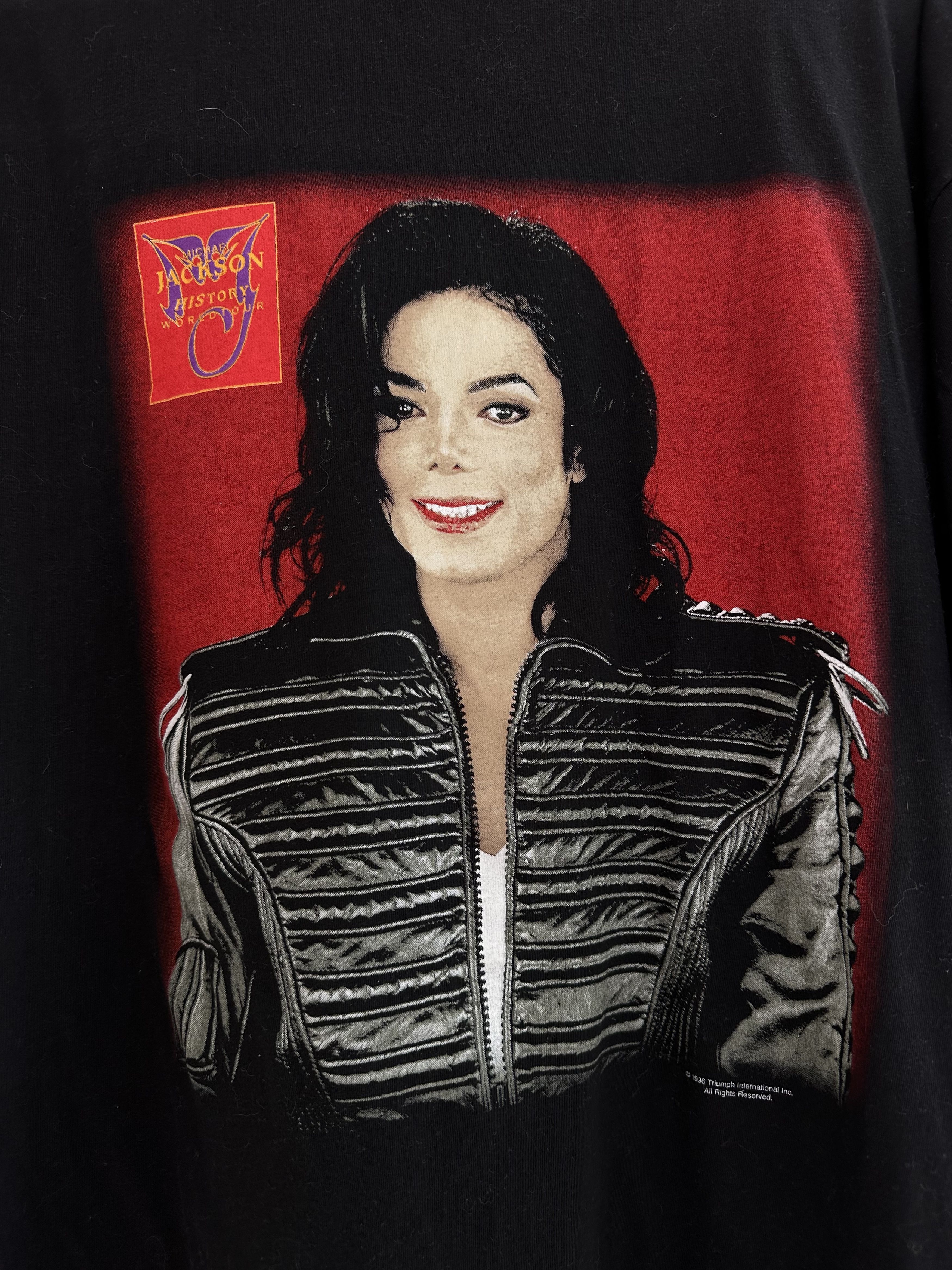 Michael Jackson Michael Jackson Vintage t shirt 1996 Size US XL / EU 56 / 4 - 3 Thumbnail