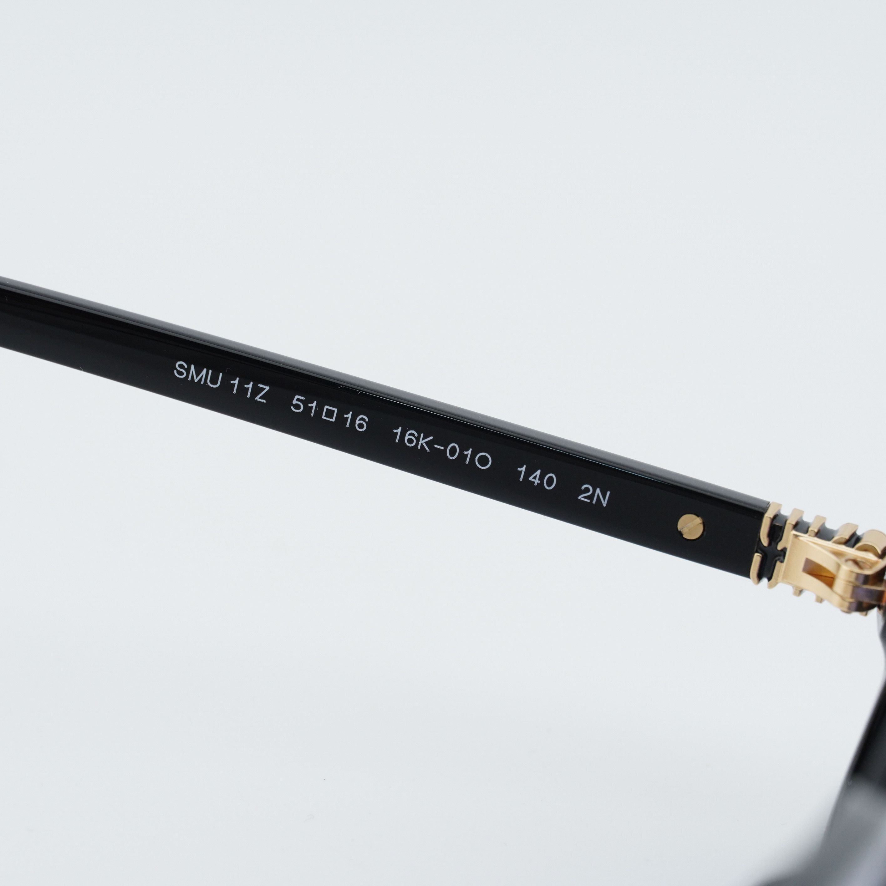 Miu Miu Miu Miu MU11ZS 16K01O Women Sunglasses Black Rectangle Frame Size ONE SIZE - 7 Thumbnail