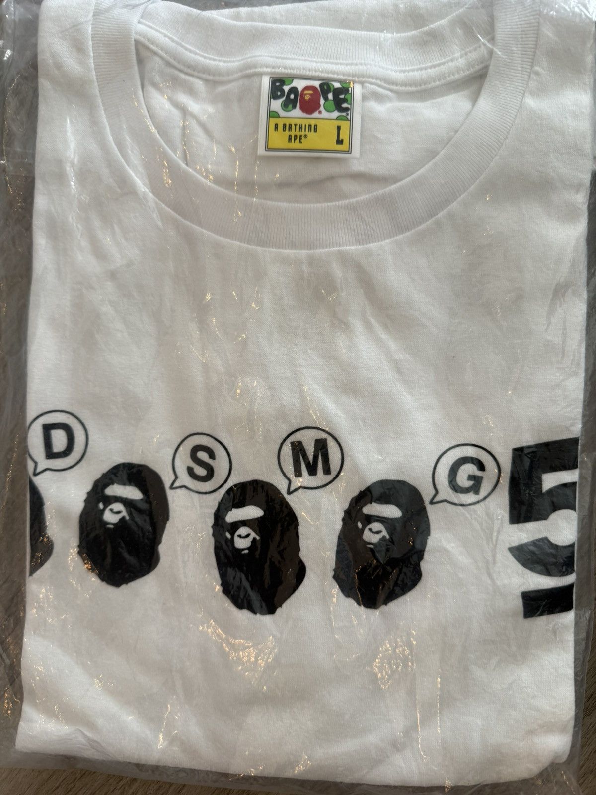 Dover Street Market Bape x Dover street market tee Size US L / EU 52-54 / 3 - 4 Thumbnail