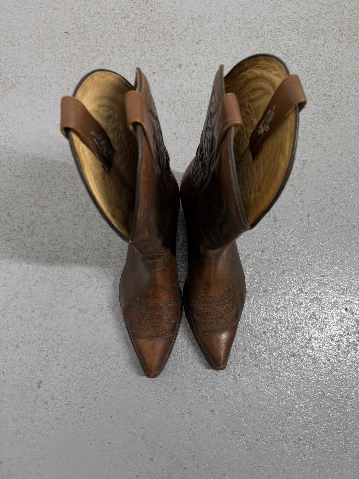 Cowboy Equipment Botas Romero Leather Cowboy Boots Size US 9.5 / EU 42-43 - 4 Thumbnail