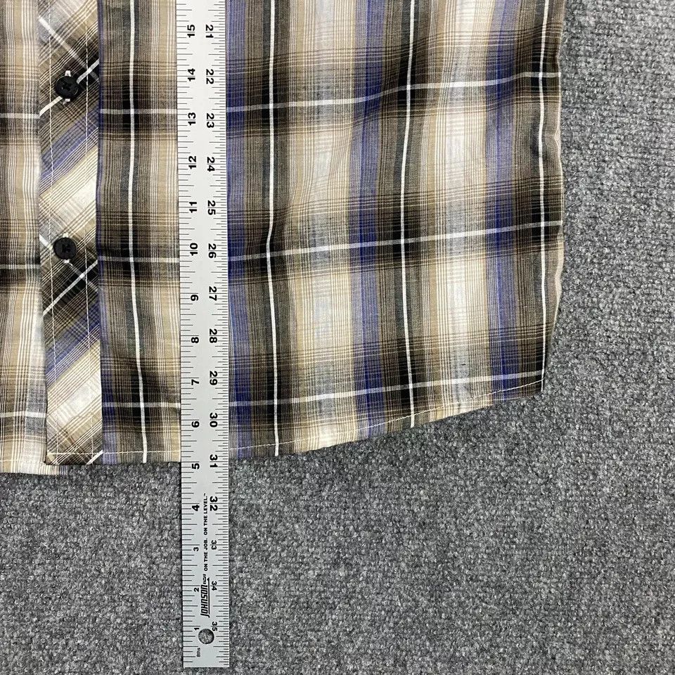 Other Karl Kani Jeans Shirt Mens XL Plaid Button Up Double Pockets Size US XL / EU 56 / 4 - 5 Thumbnail