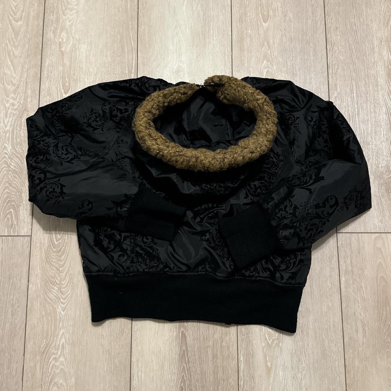 Southpole Y2K Southpole Fur satin Hooded bomber jacket size Medium Size M / US 6-8 / IT 42-44 - 2 Thumbnail