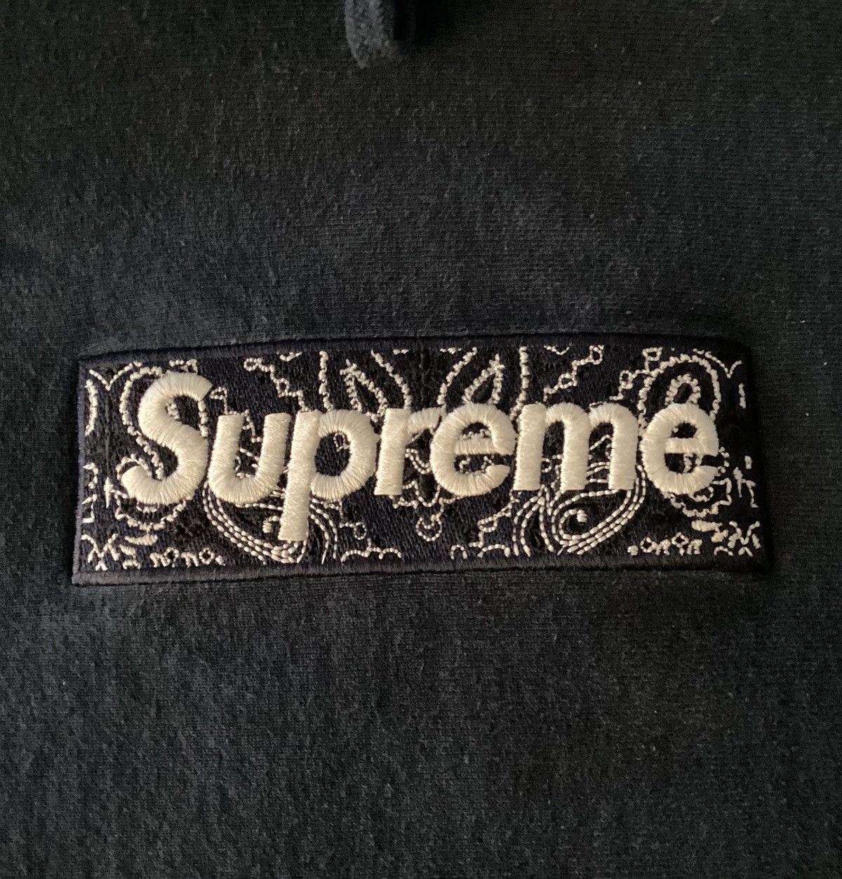 Supreme Navy Supreme Banada Box Logo Hoodie Size US M / EU 48-50 / 2 - 6 Thumbnail