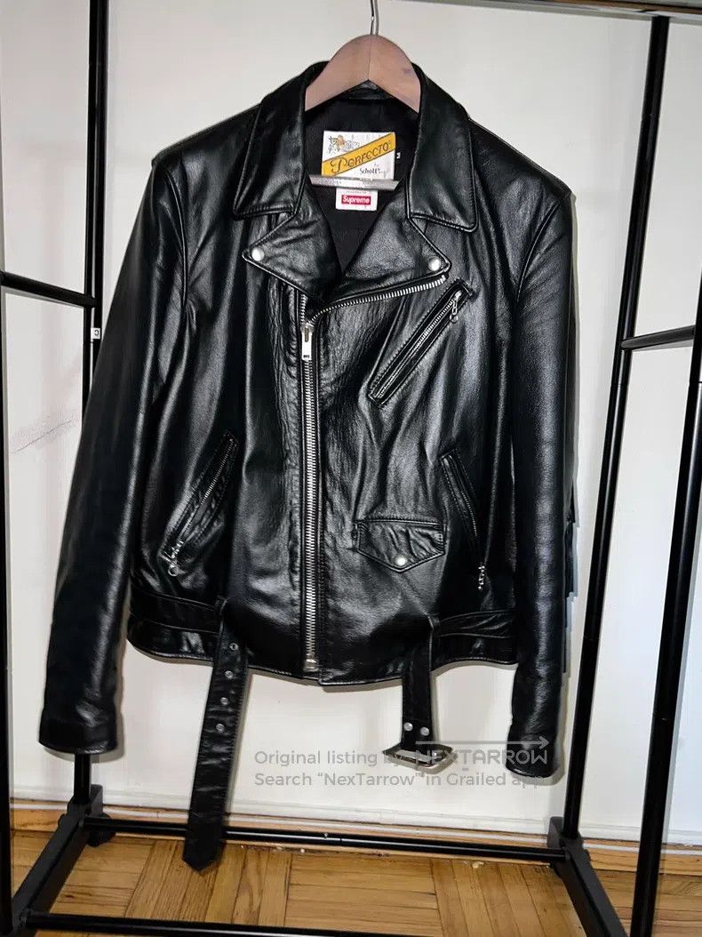 Schott Schott Co-branded Chiefs leather jacket Size US M / EU 48-50 / 2 - 1 Thumbnail
