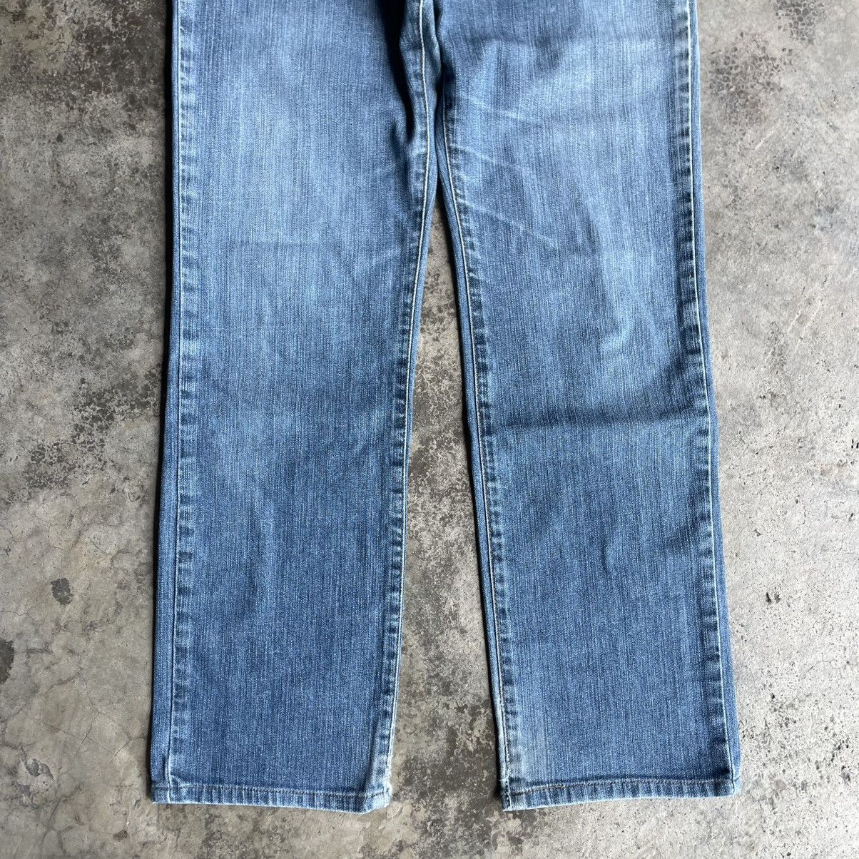 Edwin 🔥Vintage Edwin F503 Stoned Washed Distress Denim Jeans Size US 30 / EU 46 - 3 Thumbnail