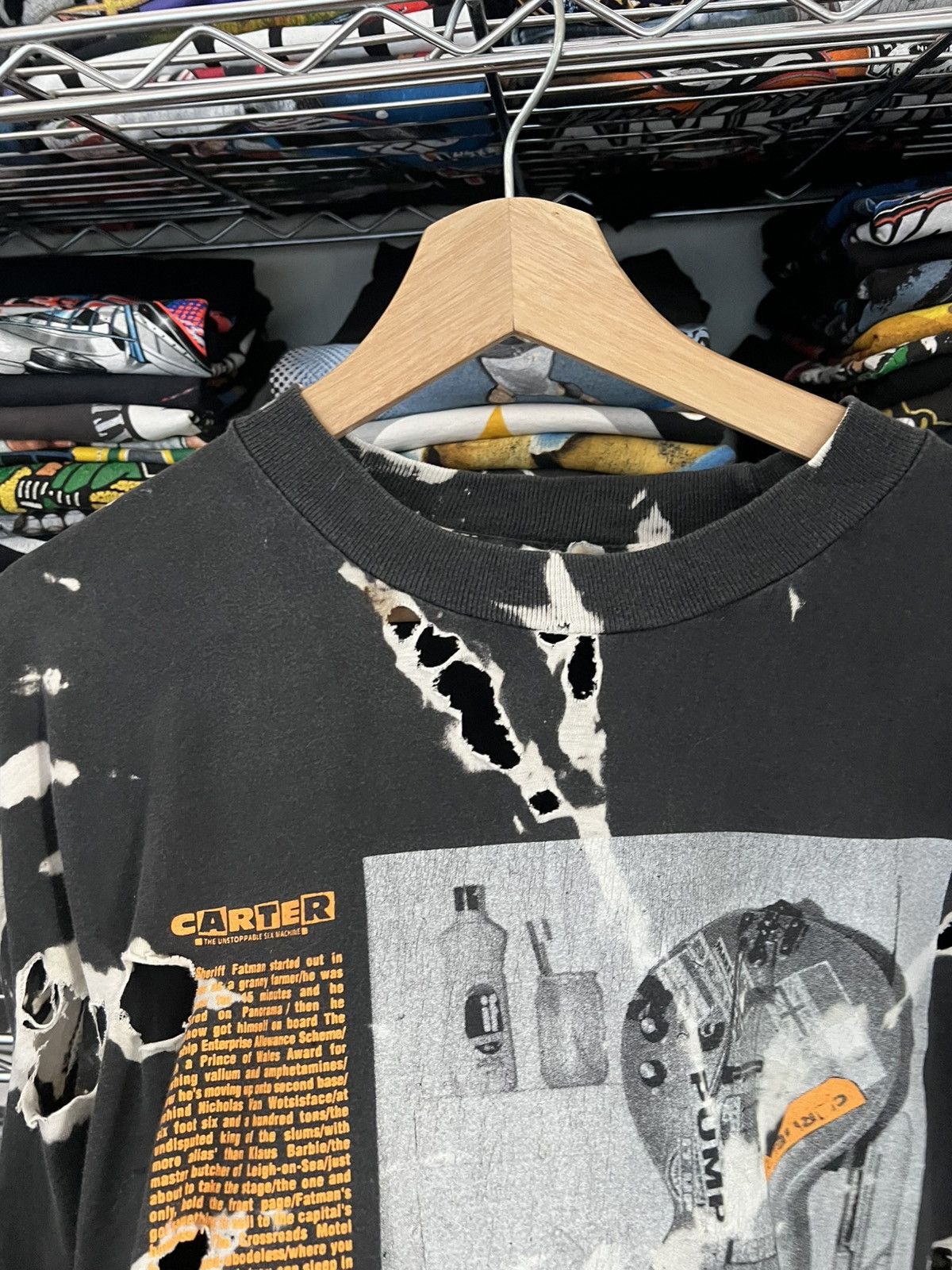 Band Tees 1989 Carter The Unstoppable Sex Machine Sheriff Fatman Tee Size US XL / EU 56 / 4 - 6 Thumbnail