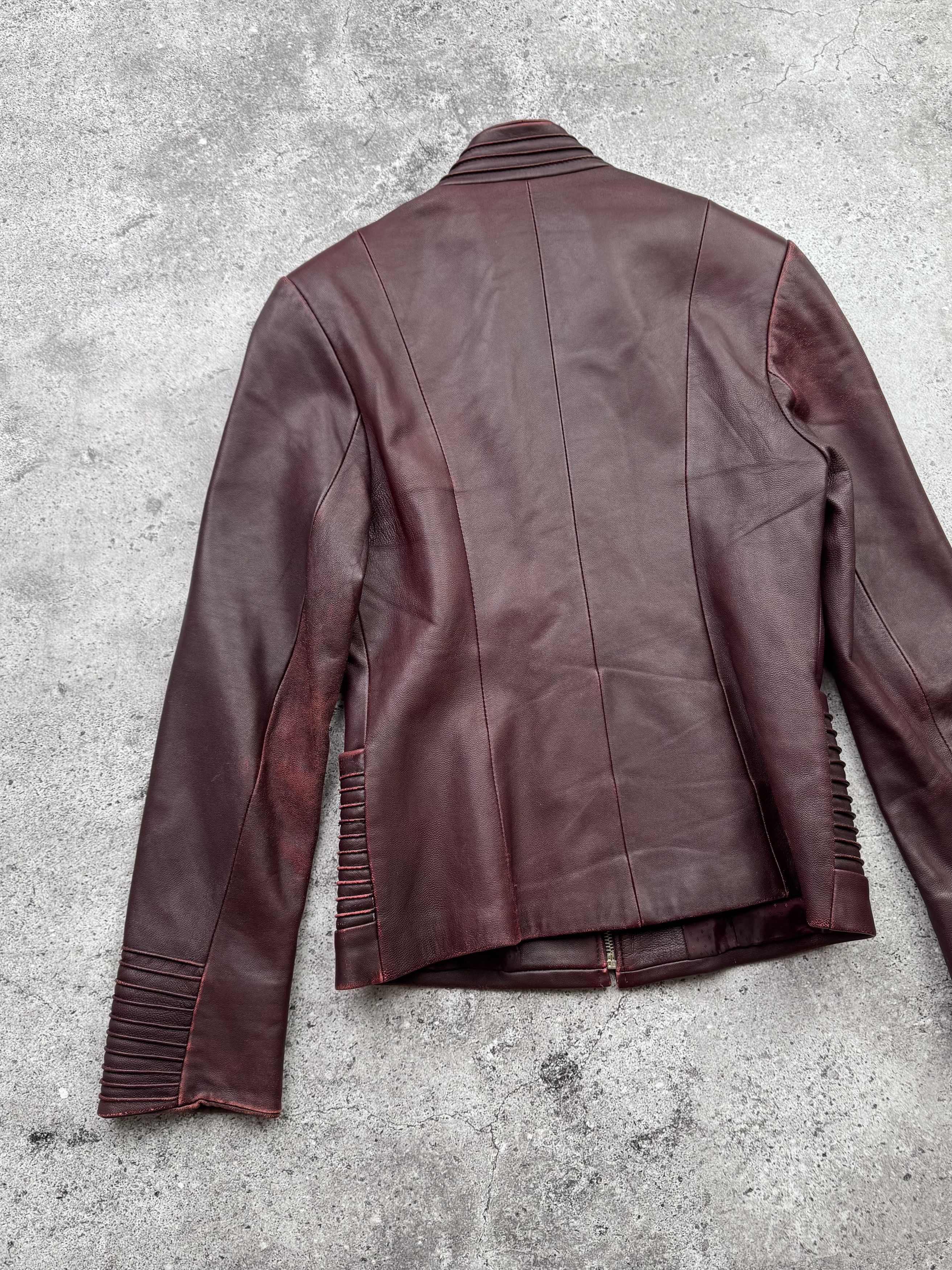 Genuine Leather Vintage Leather Jacket C425(V56) Size XS / US 0-2 / IT 36-38 - 10 Thumbnail