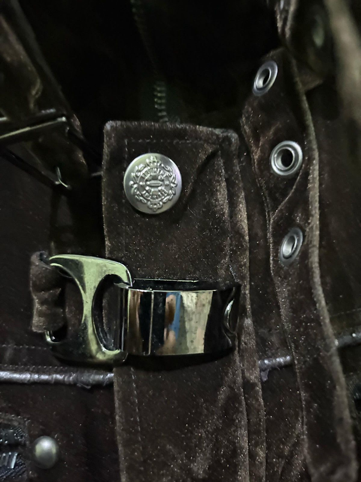 If Six Was Nine Rare In The Attic Velvet Parka Jacket Inspired LGB Size US L / EU 52-54 / 3 - 14 Thumbnail