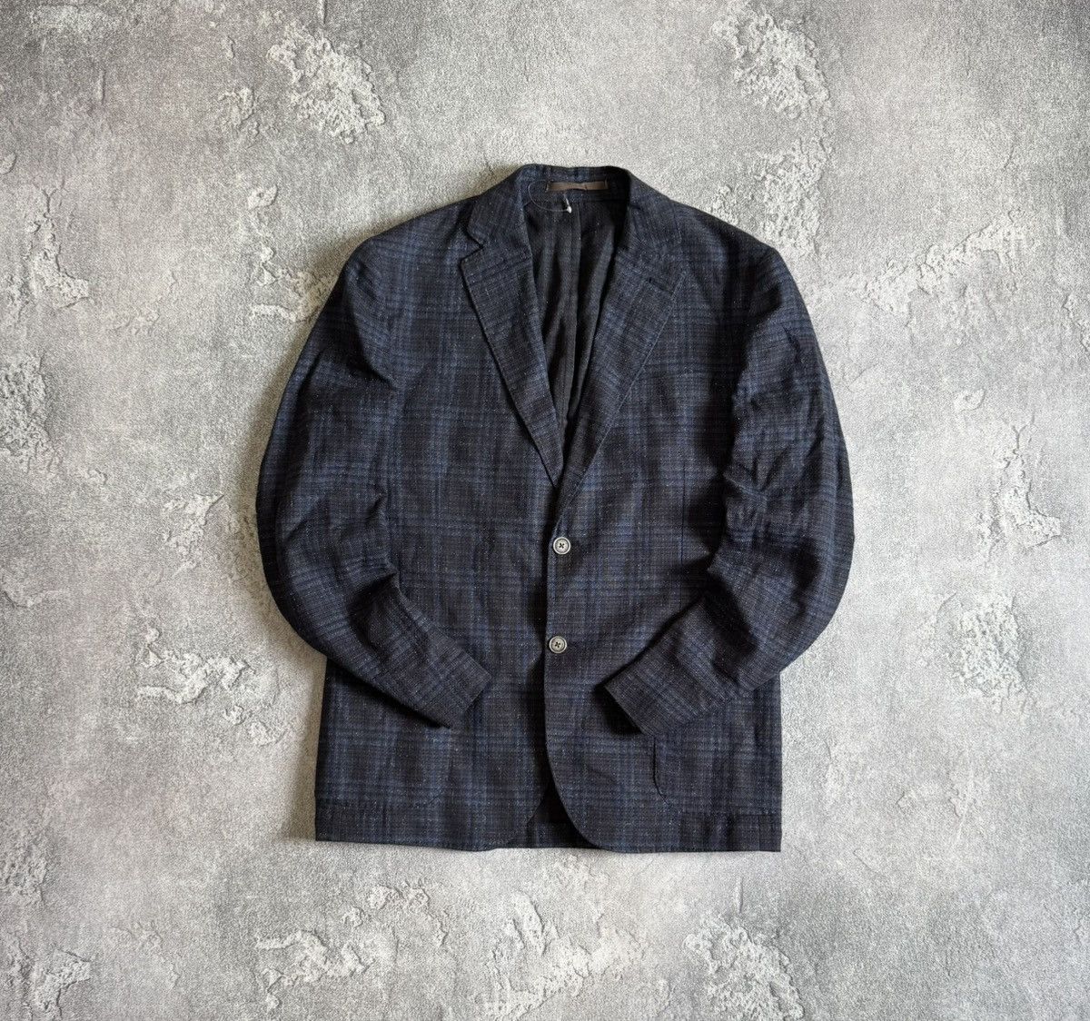 Eleventy Eleventy 52size blazer jacket button up linen blend light Size US L / EU 52-54 / 3 - 1 Thumbnail