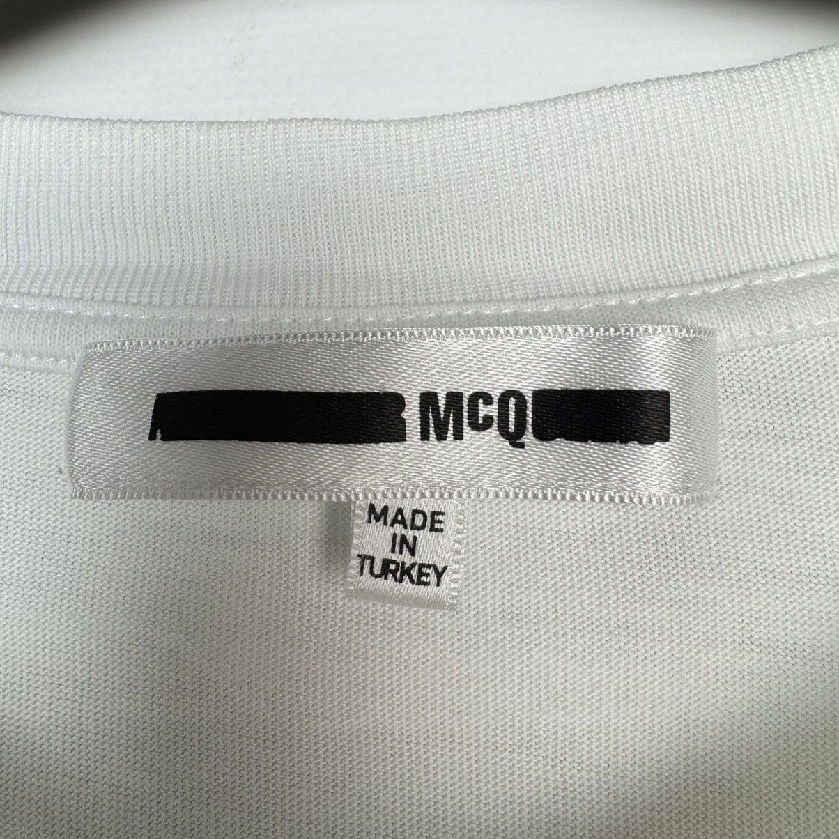 McQ Alexander McQueen ALEXANDER MCQUEEN MCQ T-SHIRT COTTON ASTROFORCE PRINT WHITE Size US XL / EU 56 / 4 - 3 Thumbnail