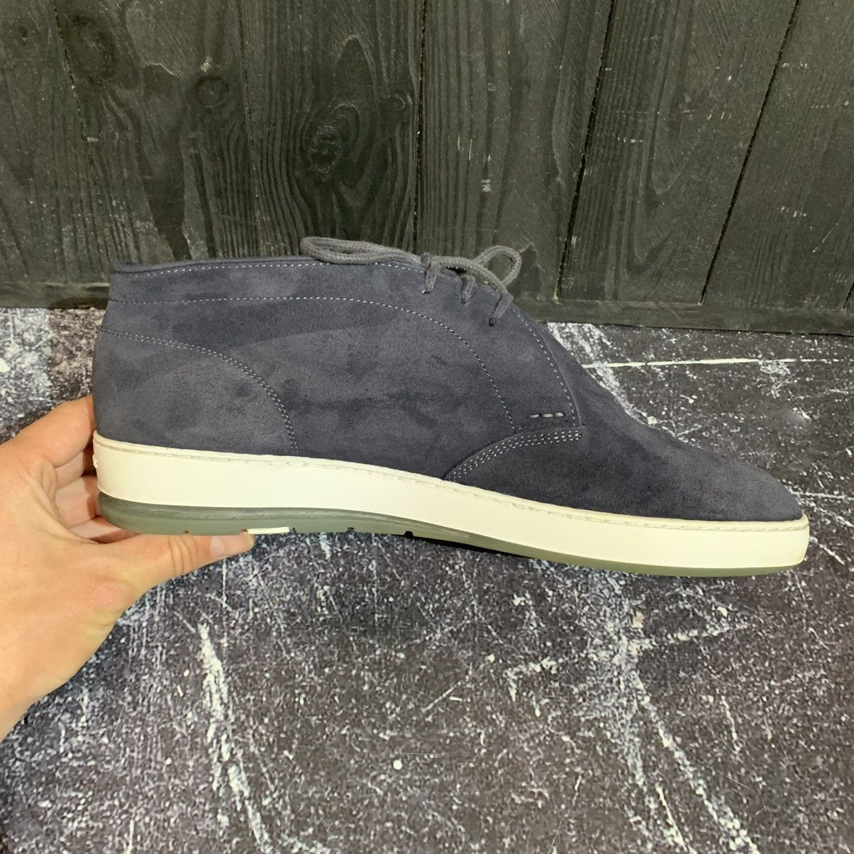 Heschung HESCHUNG Men’s Suede Ankle Sneakers Size 41 EU Size US 8 / EU 41 - 9 Thumbnail