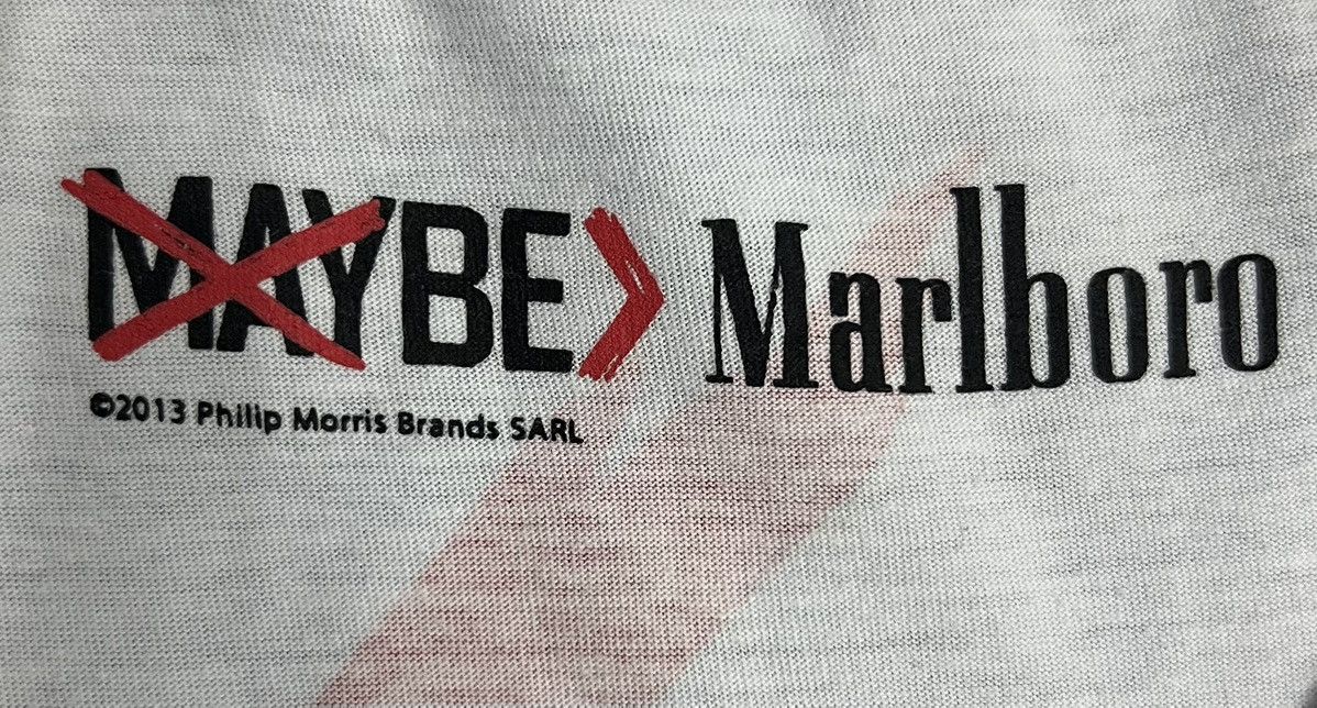 Marlboro × Vintage VINTAGE WHAT ARE YOU WAITING FOR? NOW OR NOTHING SHIRT Size US M / EU 48-50 / 2 - 7 Thumbnail