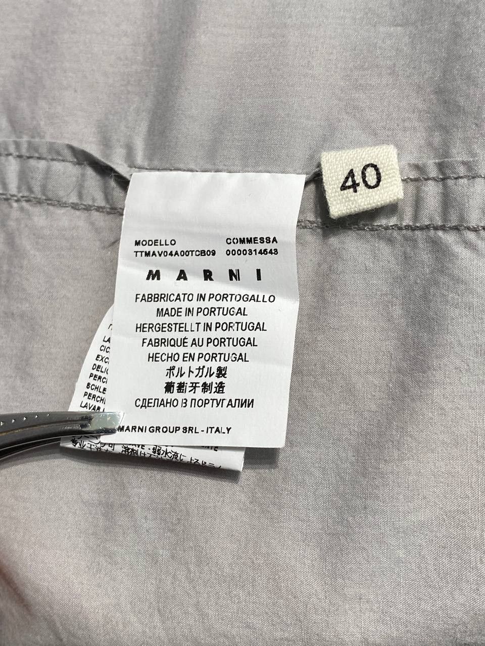 Marni Marni Pocket Round Neck Gray Tunic Tank Top Size S / US 4 / IT 40 - 7 Thumbnail