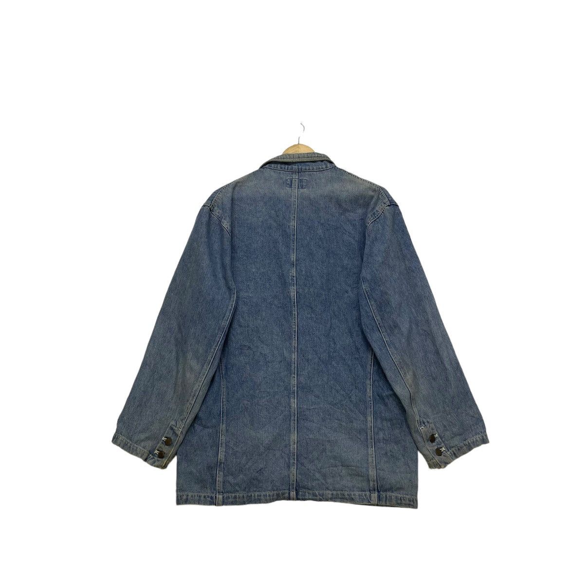 Buzz Rickson's 💥Vintage Bay Leaf Denim Worker Jacket Size US M / EU 48-50 / 2 - 2 Thumbnail