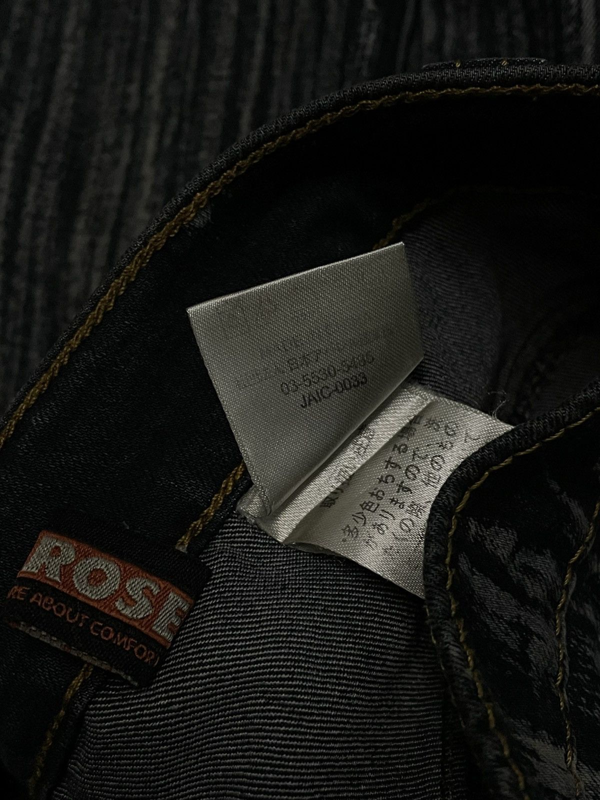 Tornado Mart VINTAGE SUNROSE JAPAN DESIGNER 90S OG TRIBAL FLARED DENIM Size US 29 - 17 Thumbnail