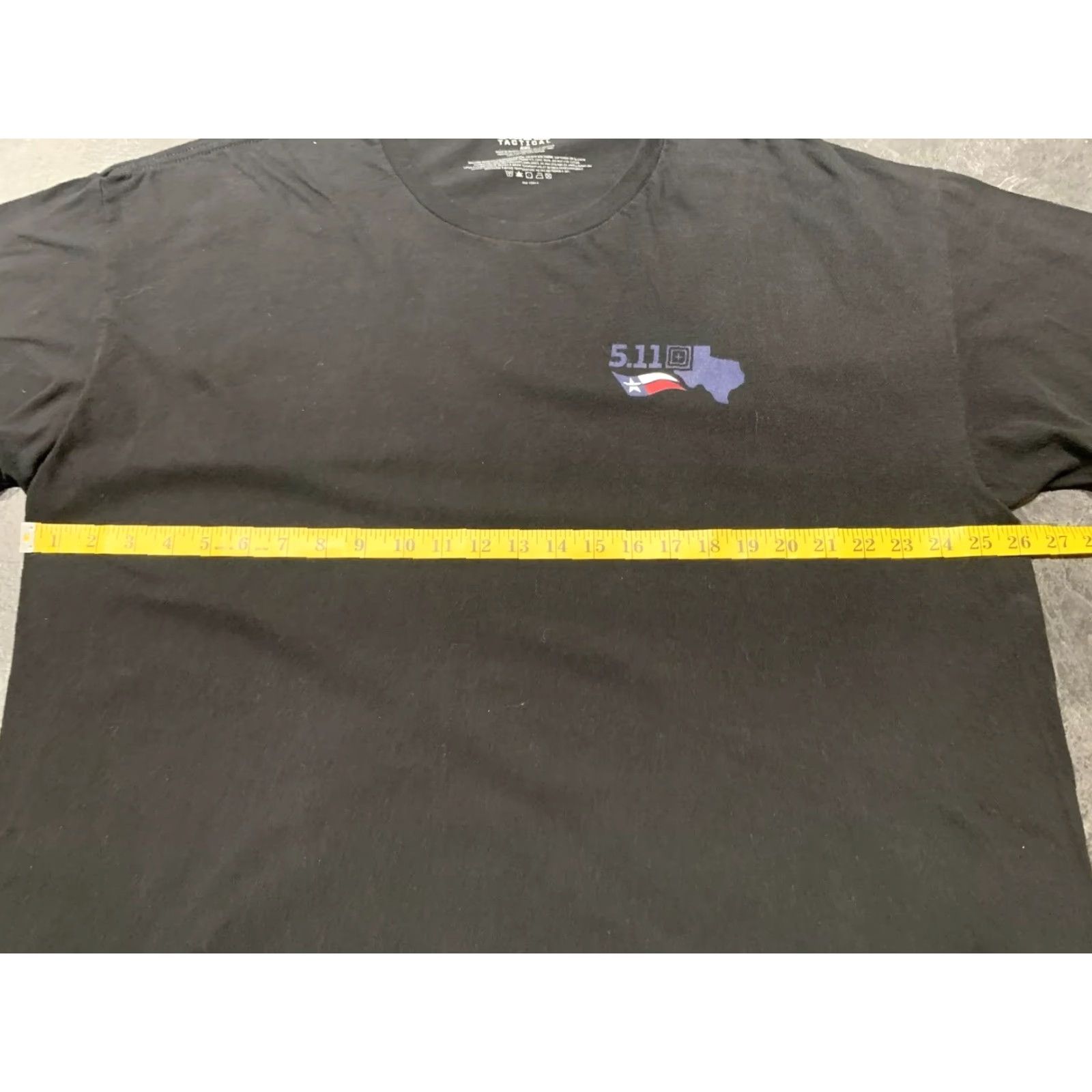 Vintage VINTAGE 5.11 Tactical T-Shirt Men’s 2XL Short Sleeve Crew Neck Cotton Black Texas Graphic Print Size US XXL / EU 58 / 5 - 6 Thumbnail