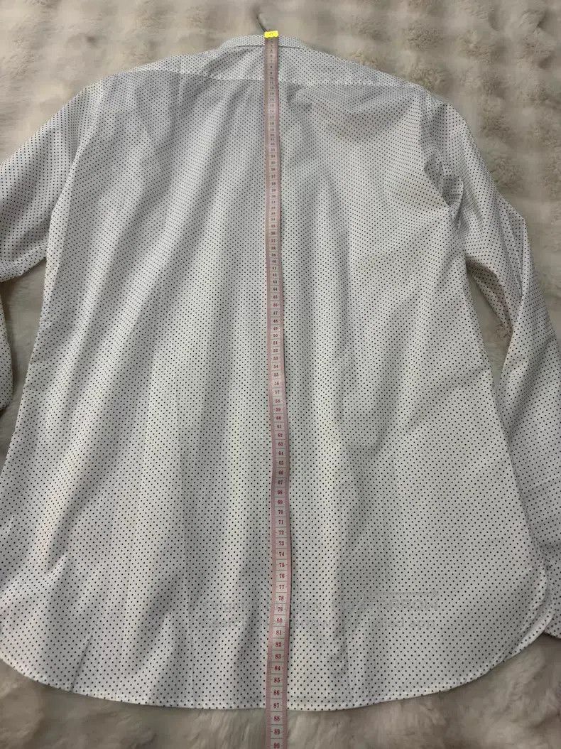Saint Laurent Paris Saint Laurent Paris Original White Polka Dot Men's Shirt Size US XS / EU 42 / 0 - 9 Thumbnail
