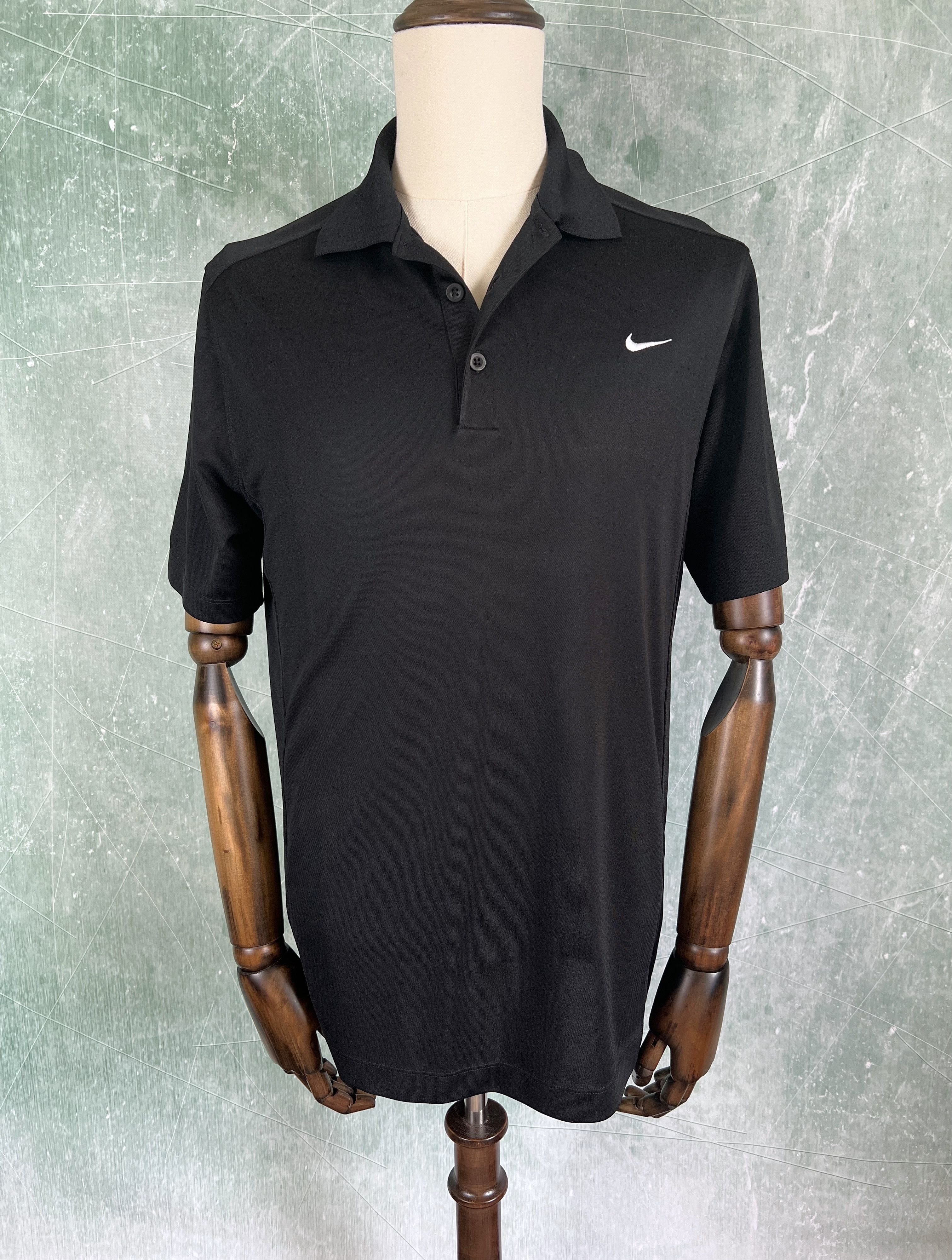 Nike Nike Golf Dri-FIT Black Performance Polo Shirt – Size M Size US M / EU 48-50 / 2 - 1 Thumbnail