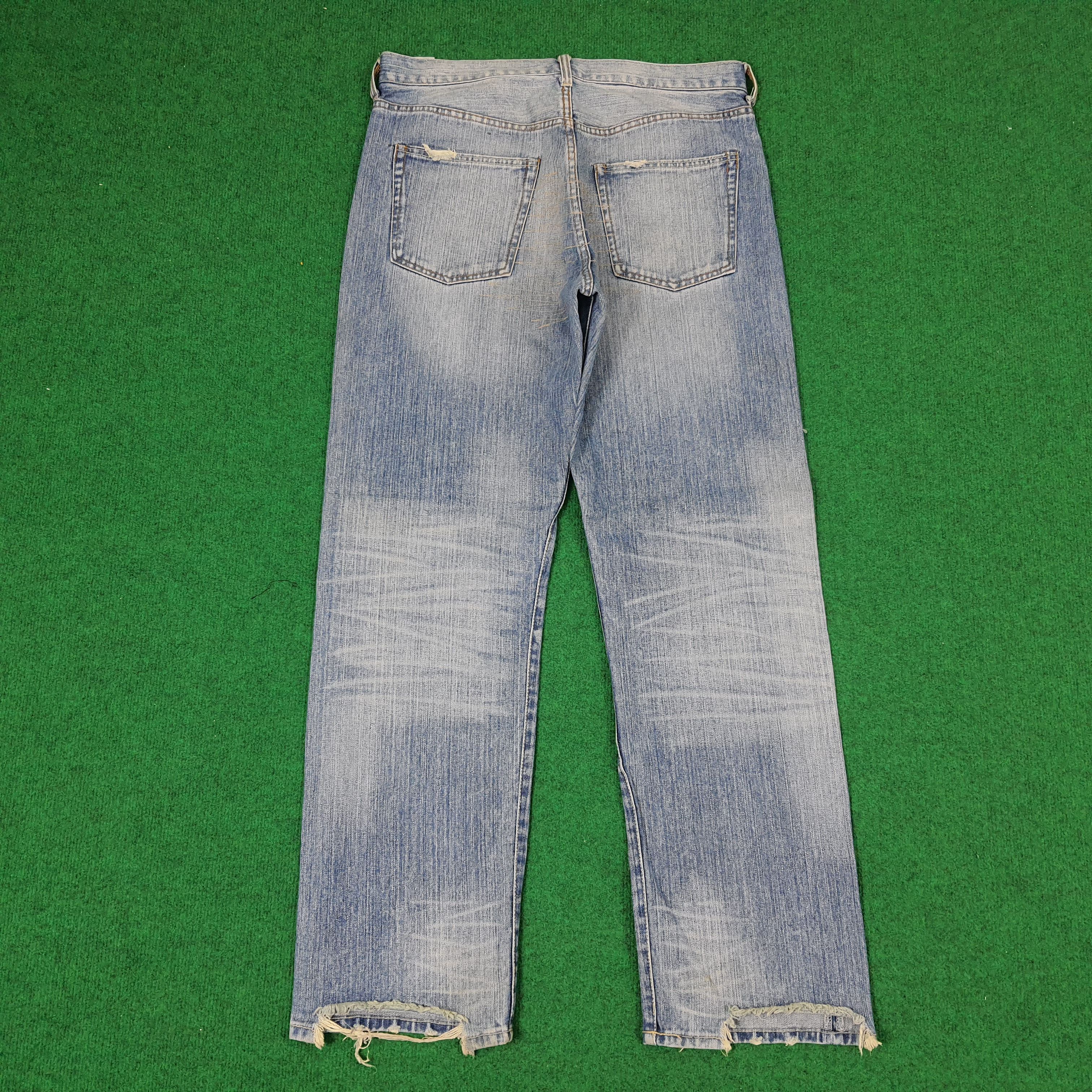 Vintage Vintage Exhibitionist Patchwork Streetwear Design Jeans Size US 32 / EU 48 - 4 Thumbnail