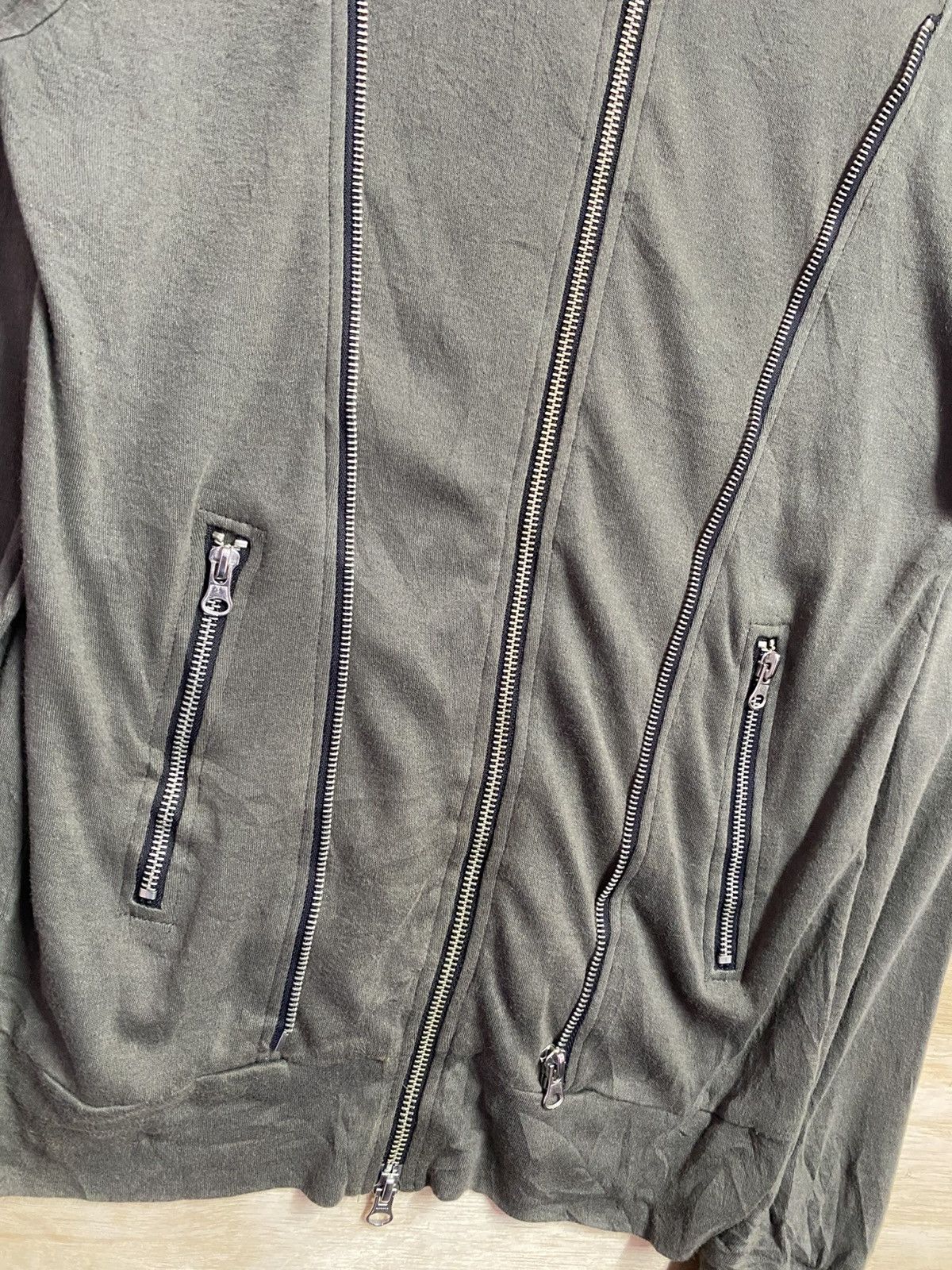 14th Addiction rare semantic design punk full zipper jacket Size US L / EU 52-54 / 3 - 2 Thumbnail
