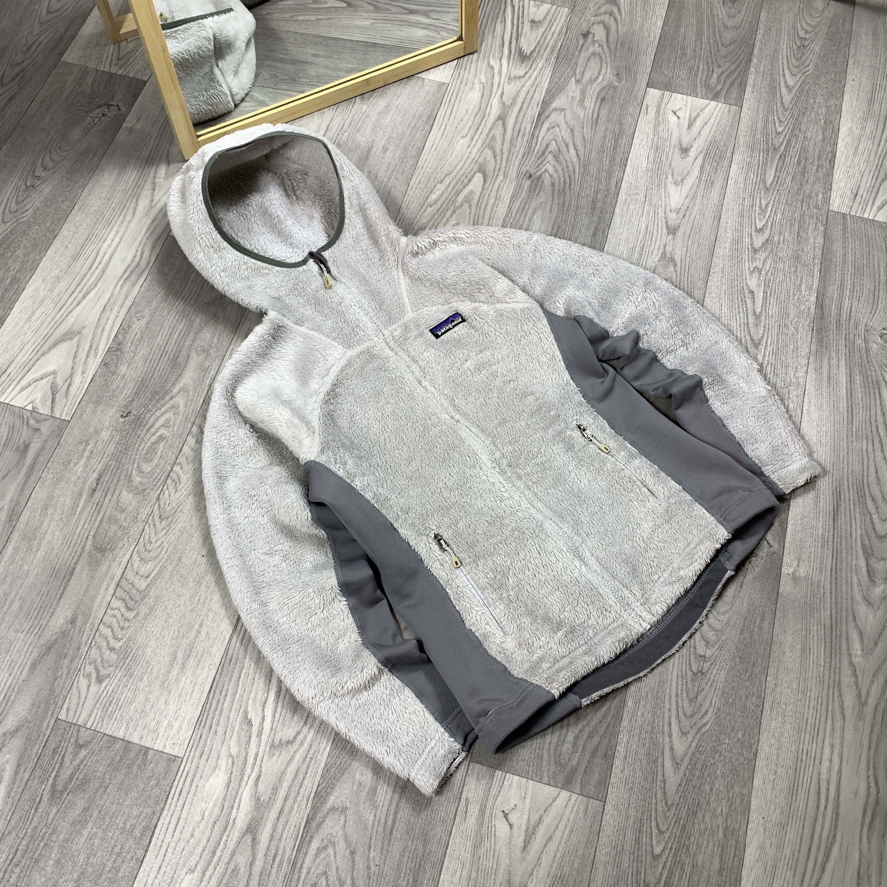 Patagonia Vintage Patagonia 90s Synchilla Women's Fleece Grey Jacket Size XS / US 0-2 / IT 36-38 - 5 Thumbnail