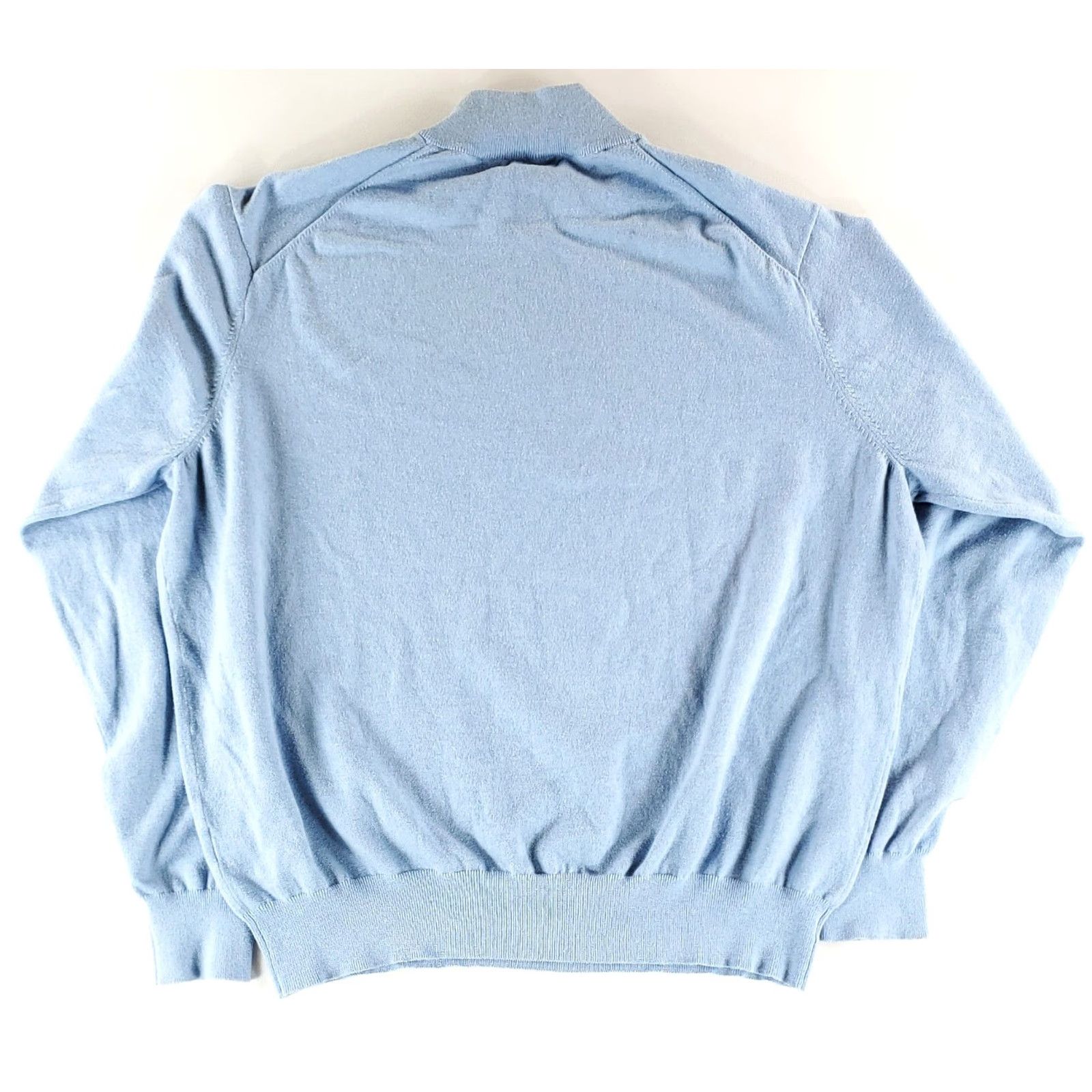Peter Millar Peter Millar Crown Soft 1/4 Zip Pullover Sweater Blue Mens XL Size US XL / EU 56 / 4 - 3 Thumbnail