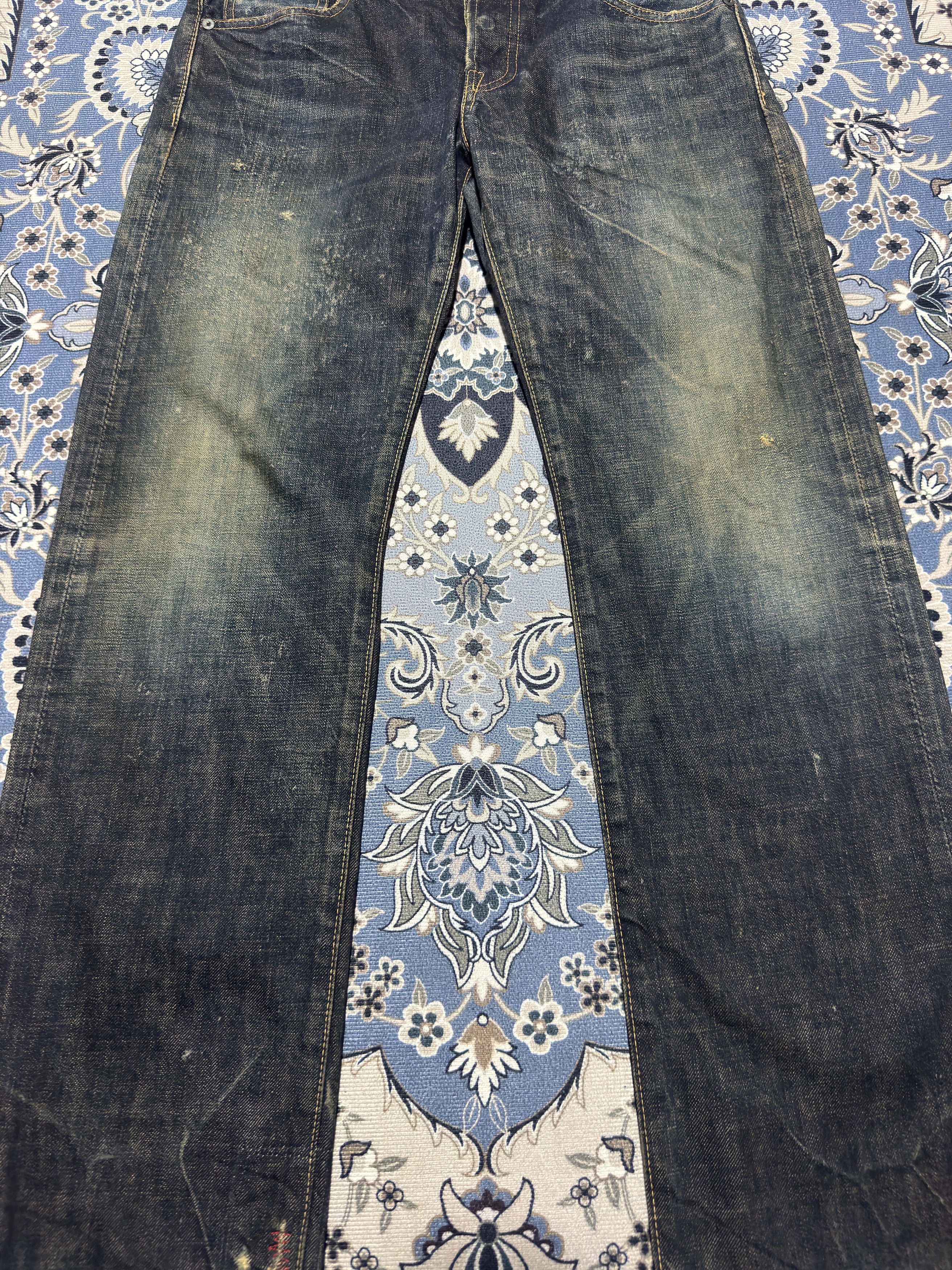 ANACHRONORM × Japanese Brand Anachronorm Rusty The New Vintage Distressed Style Jeans Size US 30 / EU 46 - 5 Thumbnail