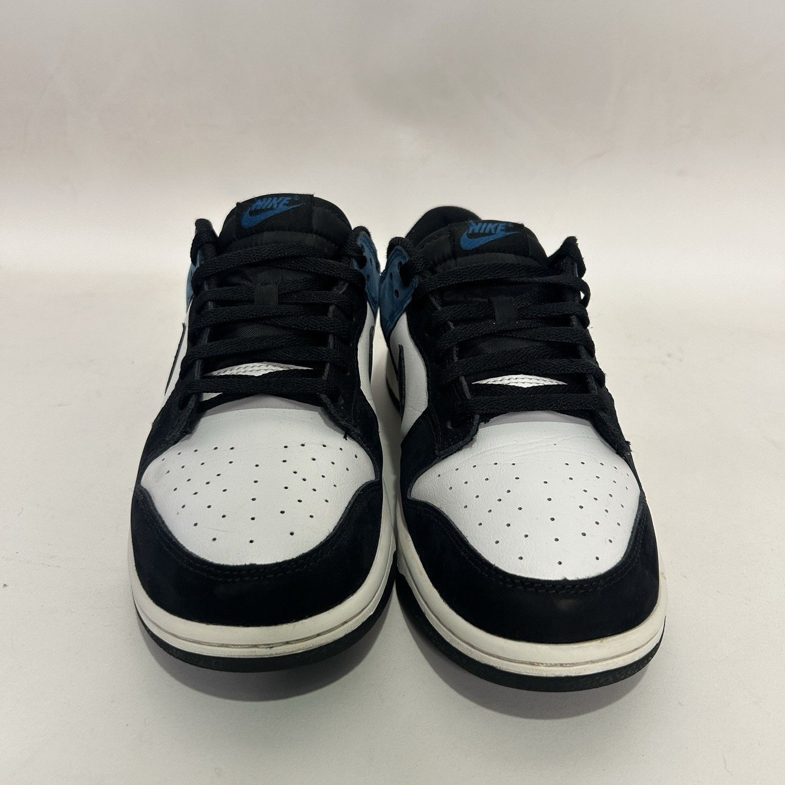 Nike Nike Dunk Low NAS Airbrush “Industrial Blue” Size US 9.5 / EU 42-43 - 2 Thumbnail