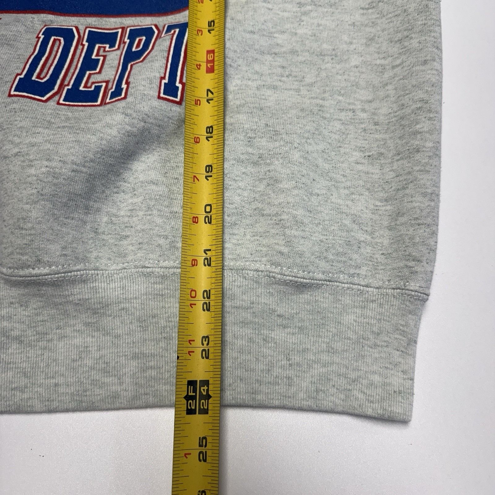 Vintage Vintage 90s Old Style Ath Dept Sweatshirt Mens M Gray Crew Size US M / EU 48-50 / 2 - 11 Thumbnail