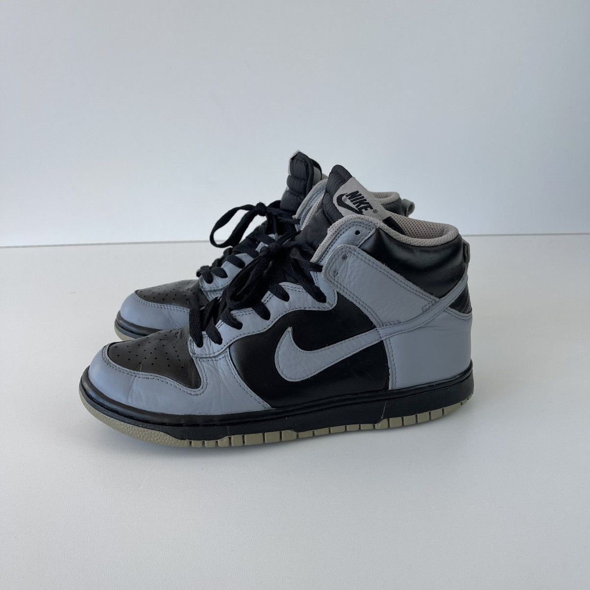 Nike Nike Dunk High 2011 Hi-Top Vintage Shoes Black Medium Grey Size US 7 / EU 40 - 2 Thumbnail