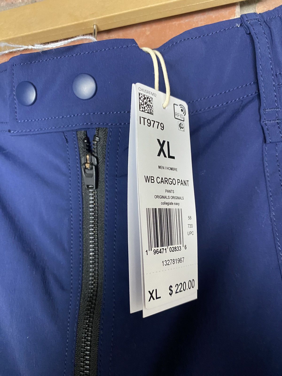 Adidas × Wales Bonner Adidas Wales Bonner Navy Cargo Pants Size US 38 / EU 54 - 4 Thumbnail
