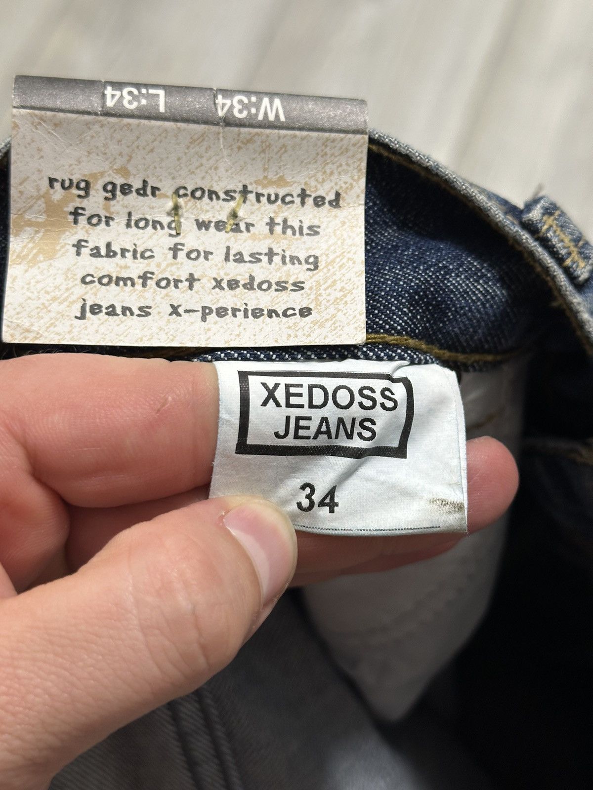 Other VINTAGE DMX XEDOSS JEANS RAPPER Y2K JEANS DENIM Size US 34 / EU 50 - 8 Thumbnail