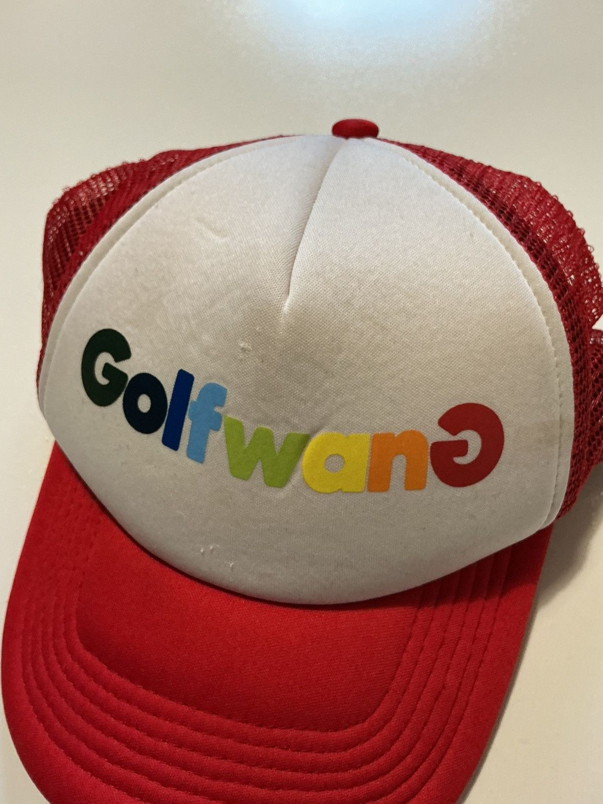 Golf Wang Golf Wang Tyler The Creator Script Snapback Trucker Cap Hat Size ONE SIZE - 2 Thumbnail