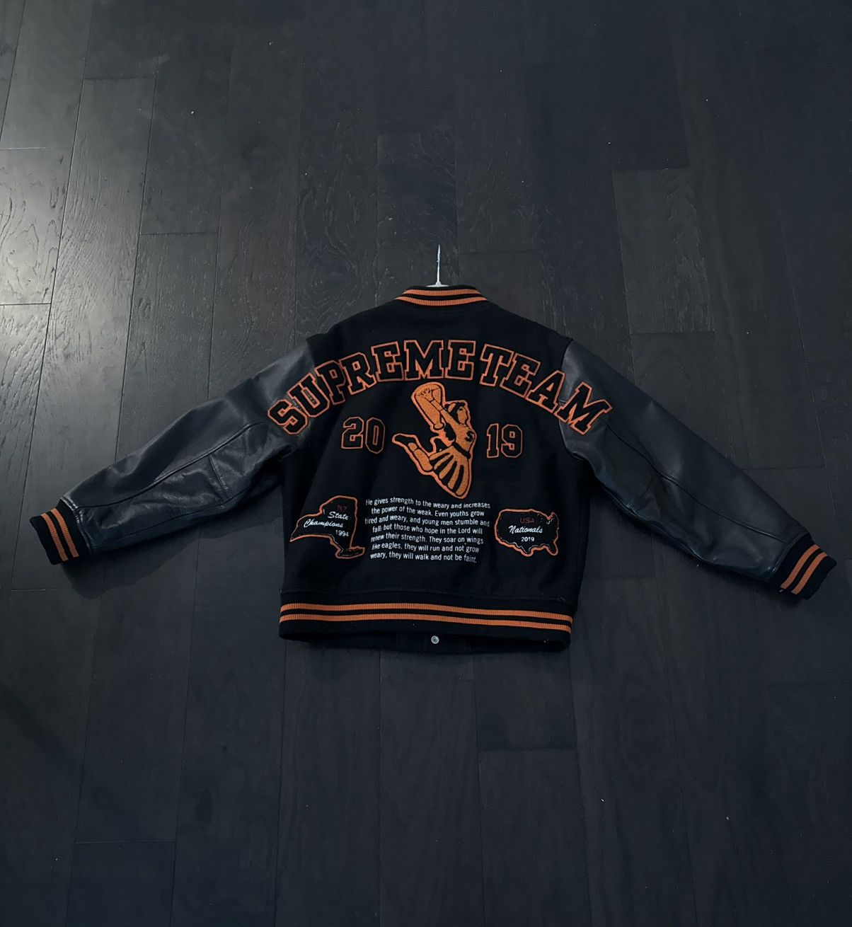 Supreme Supreme Team Varsity Jacket Size US L / EU 52-54 / 3 - 5 Thumbnail