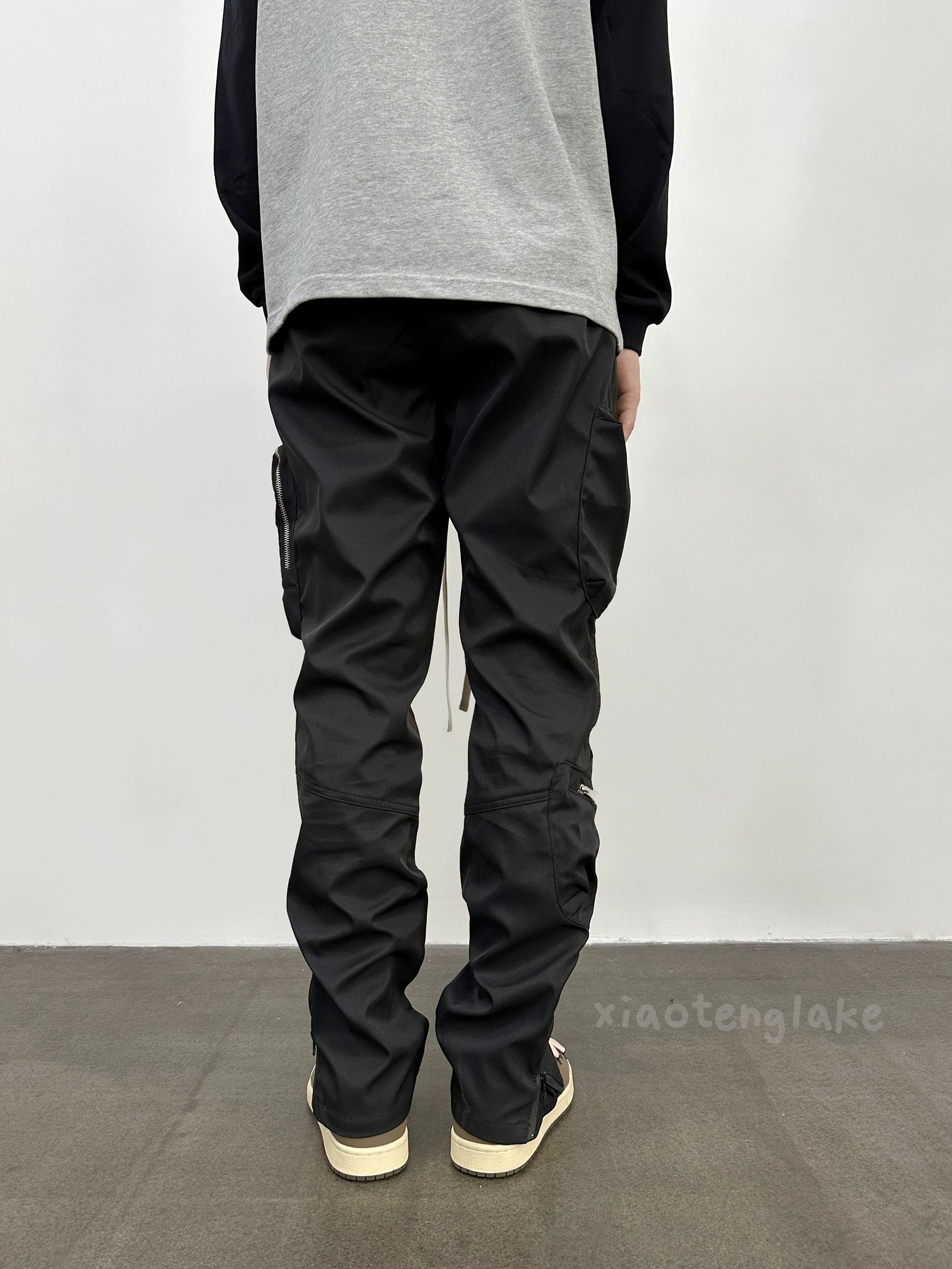 Designer zipper function skate hiphop cargo tactical pants Size US 28 / EU 44 - 6 Thumbnail