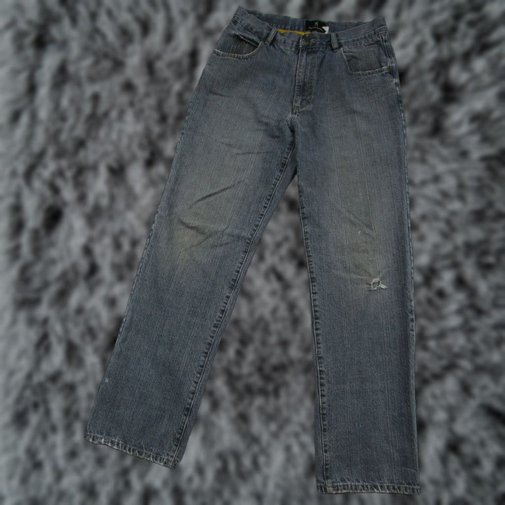 Vintage Browning Jeans Mens 32x34 Straight Leg Medium Wash Denim Outdoor Blue 5-Pocket Classic American Size US 32 / EU 48 - 1 Thumbnail