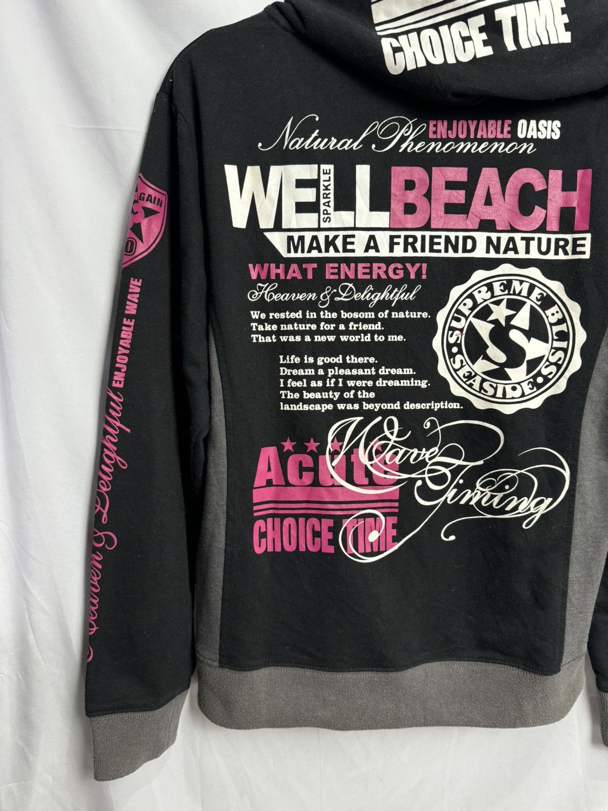 Japanese Brand JAPANESE POEM OASIS VACHE HOODIE Size US M / EU 48-50 / 2 - 4 Thumbnail