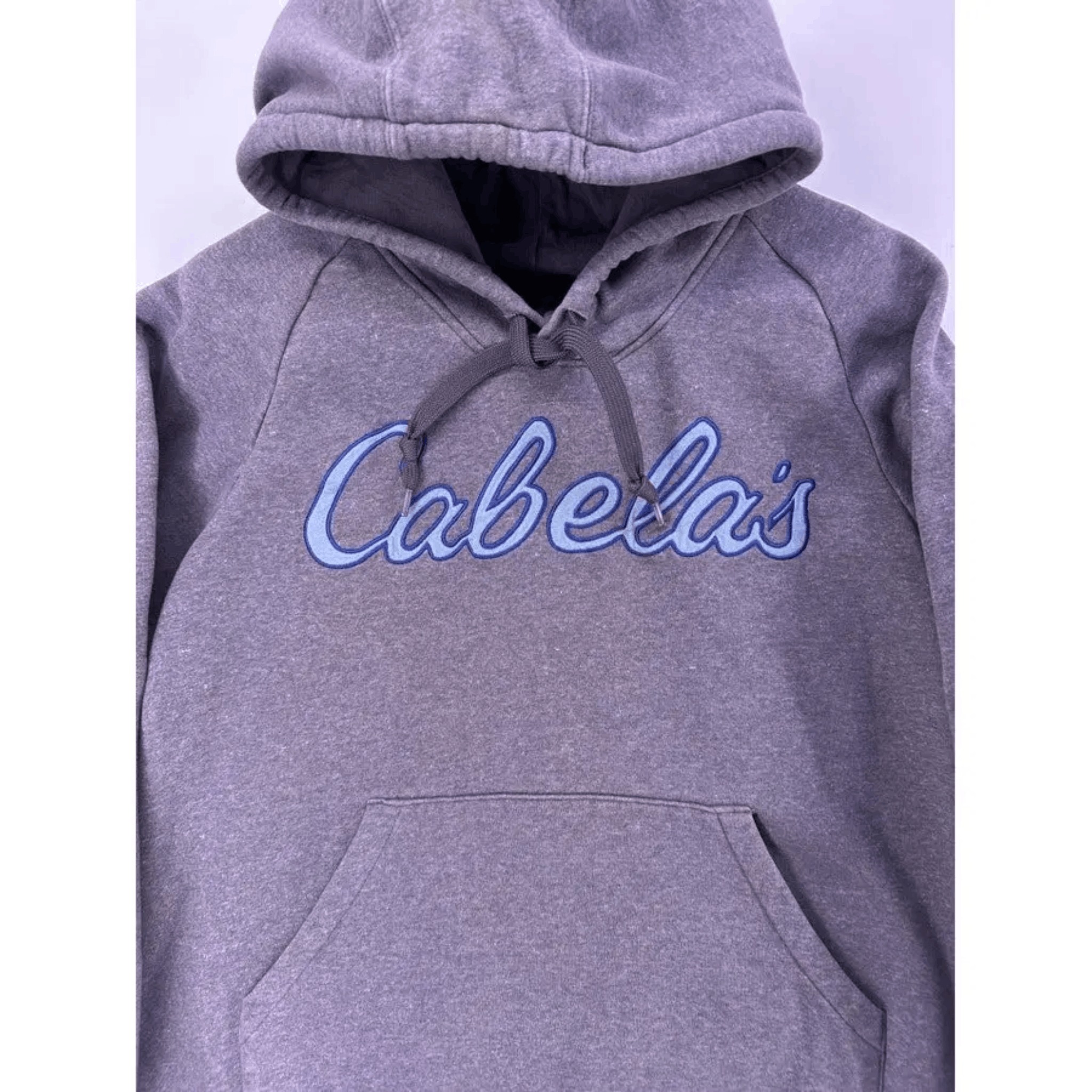 Cabelas Cabela’s Script Logo Hoodie – Grey XL Size US XL / EU 56 / 4 - 4 Thumbnail