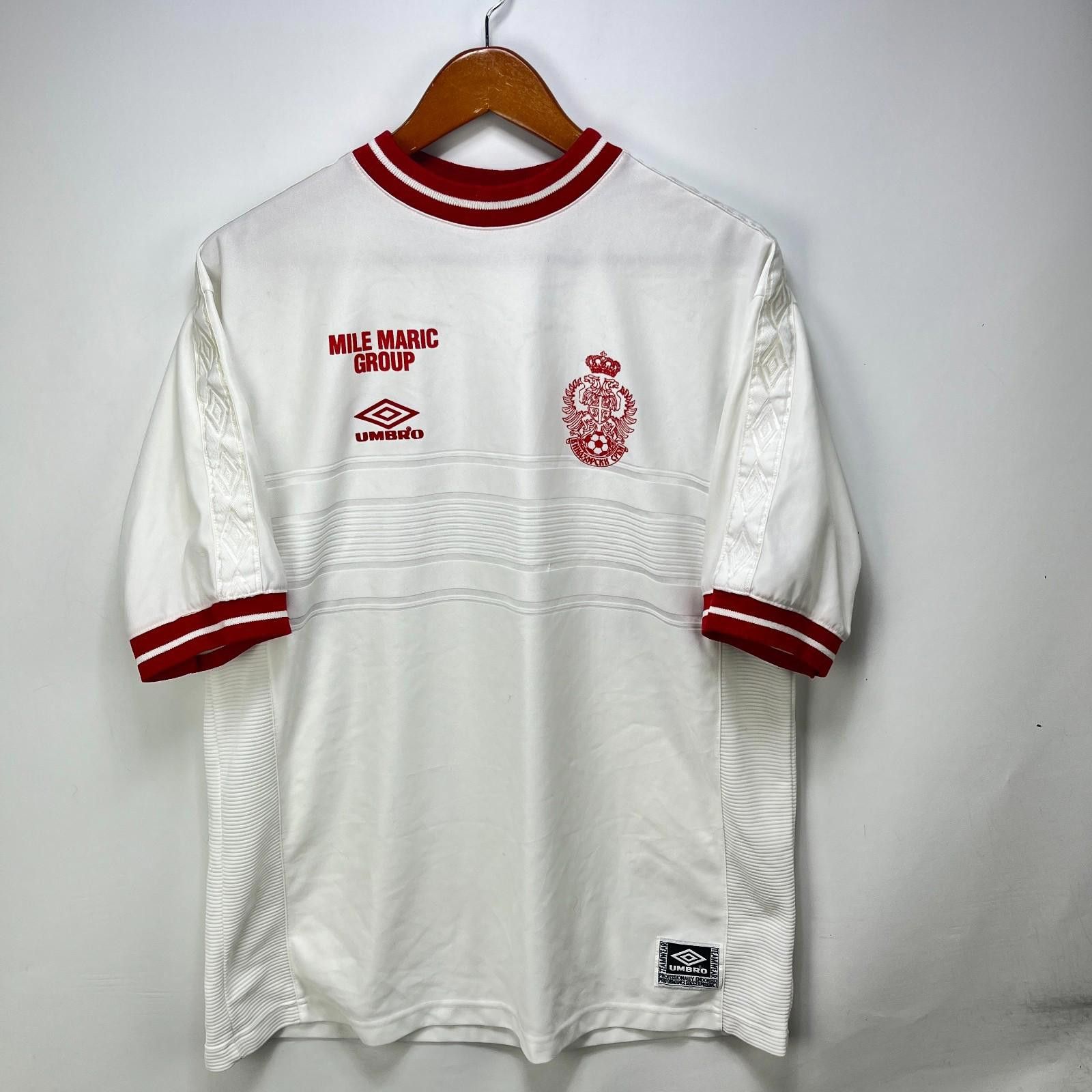 Umbro Vintage 90s Umbro Serbia Football Soccer Jersey Large Size ONE SIZE - 1 Thumbnail
