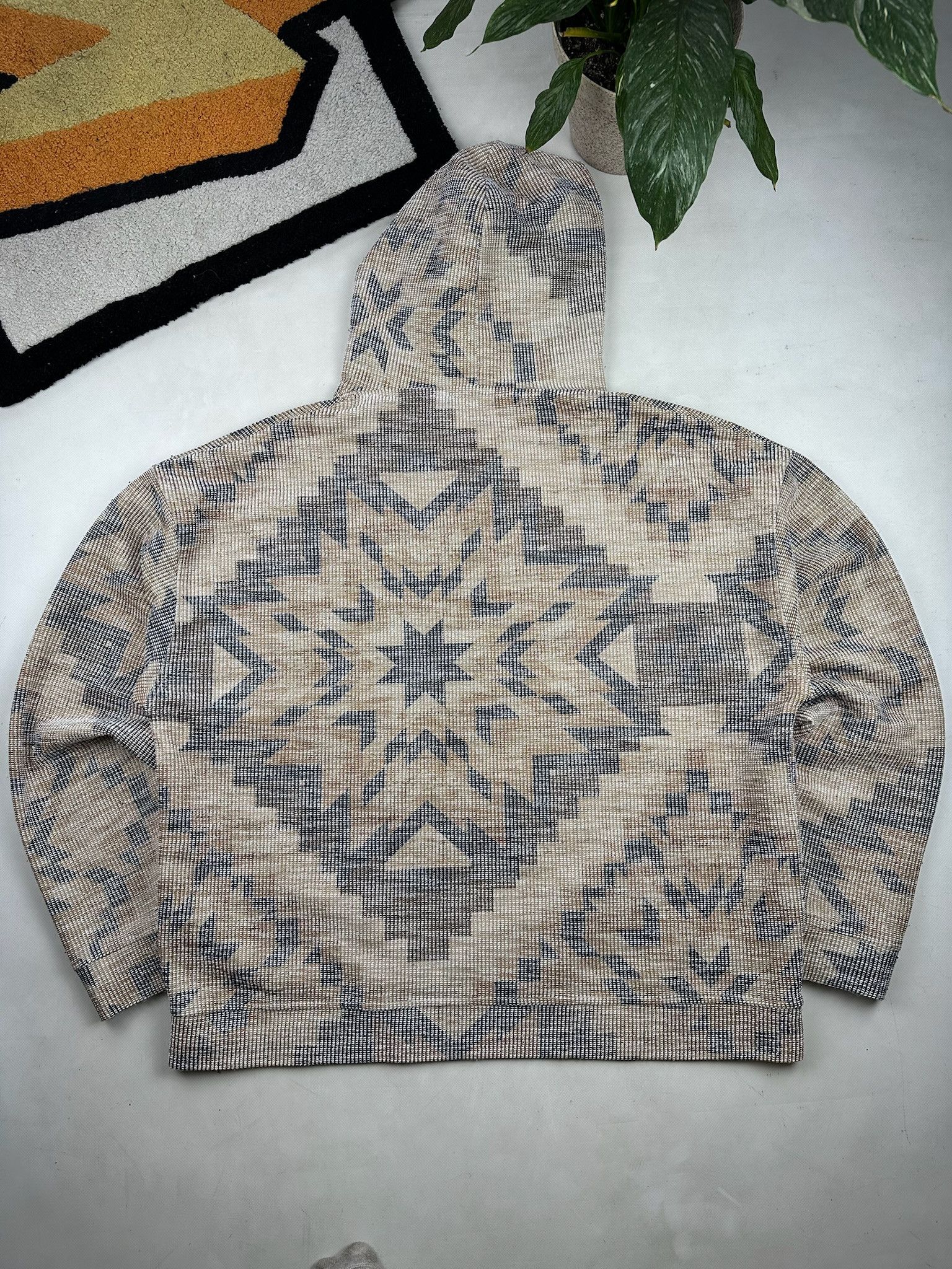 Jaded London Kapital style Hoodie Aztec western all over print Size US XL / EU 56 / 4 - 2 Thumbnail