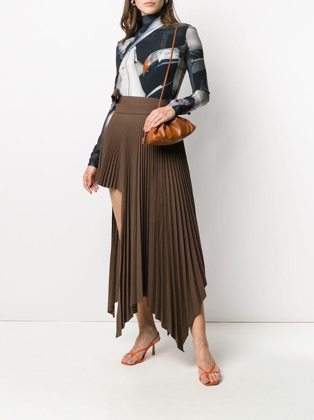 Peter Do Peter Do Sliced pleated wrap skirt Size 25" / US 0 / IT 36 - 6 Thumbnail