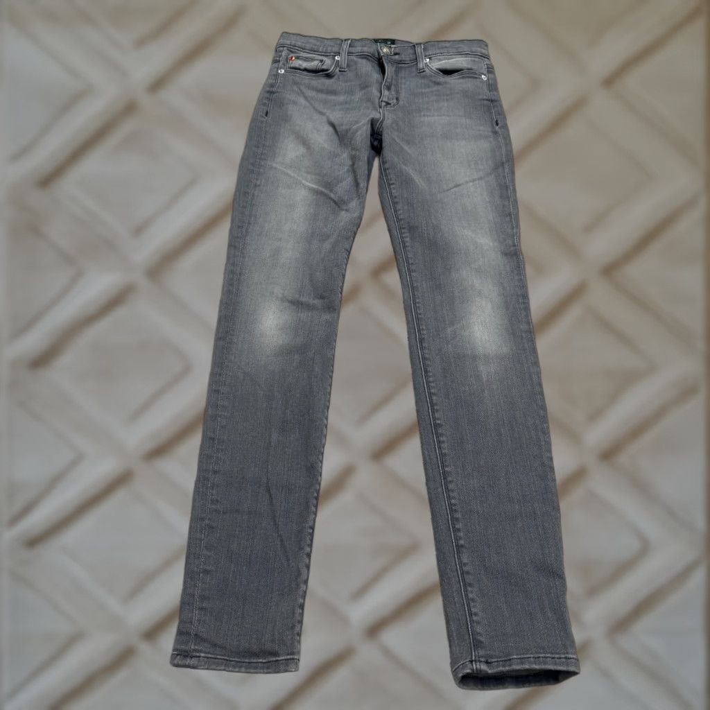 Hudson HUDSON Nico Jeans Denim Skinny Mid Rise Women 26 Gray Stone Wash 28x30 City Streetwear Modern Size 26" / US 2 / IT 38 - 1 Thumbnail