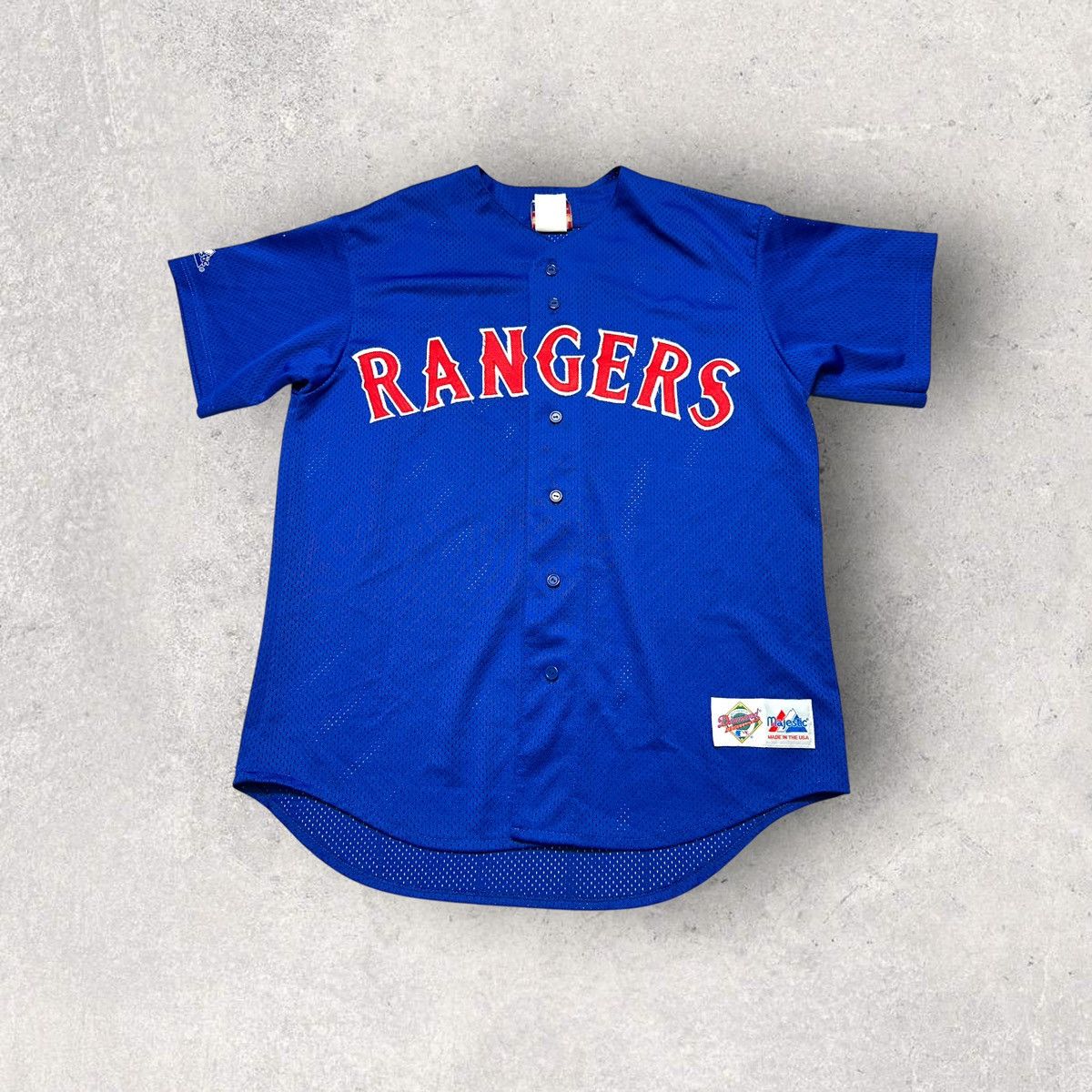 MLB Vintage Texas Rangers jersey Size US L / EU 52-54 / 3 - 1 Thumbnail