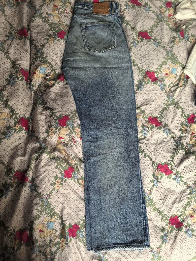 The Real McCoy's The REAL McCOY'S 001XX WASHED Heavy Wash Slim Fit Jeans Size US 32 / EU 48 - 6 Thumbnail