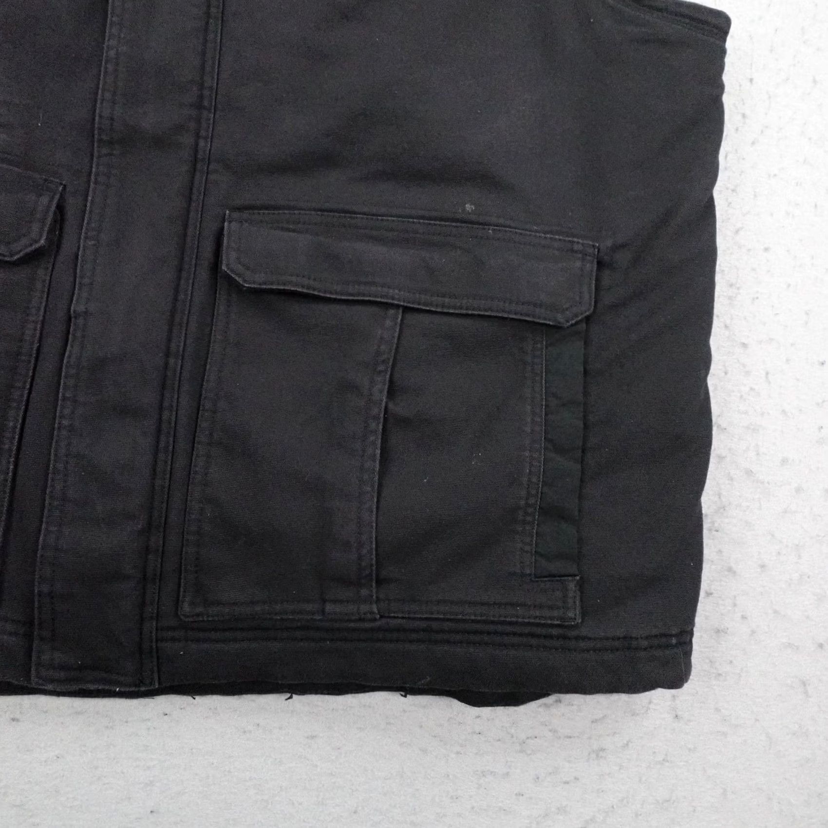 Dickies Dickies Mens Vest 2XL Black Canvas Quilted Workwear Insulated Full Zip Utility Size US XXL / EU 58 / 5 - 4 Thumbnail