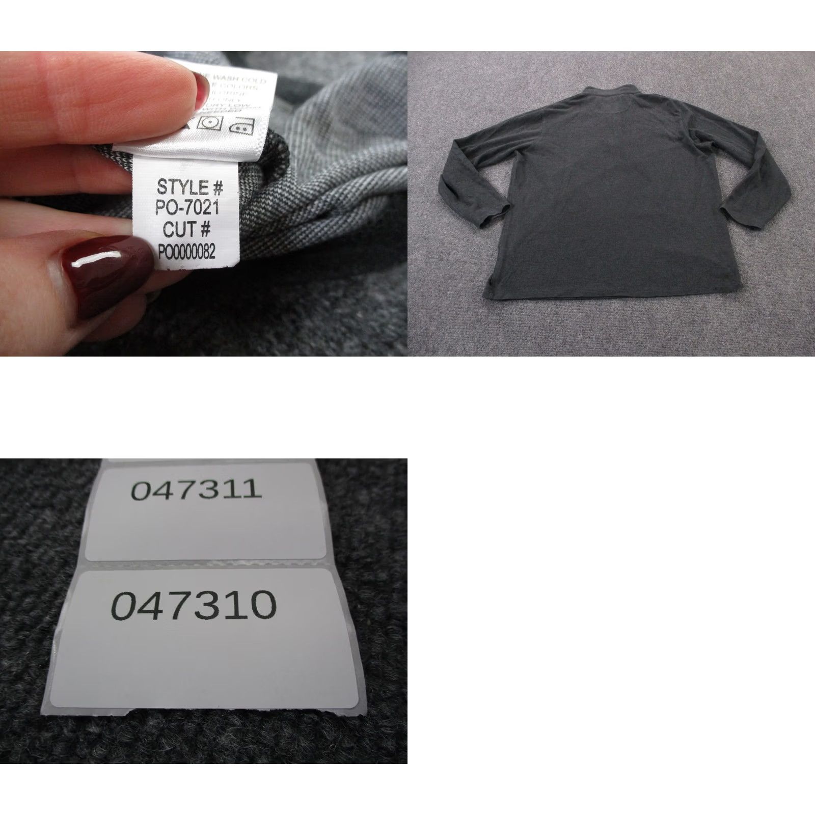 Mizzen+Main Mizzen + Main Sweatshirt Mens 2XL Gray Pullover Performance Sweater Outdoor Jacket Size US XXL / EU 58 / 5 - 8 Thumbnail