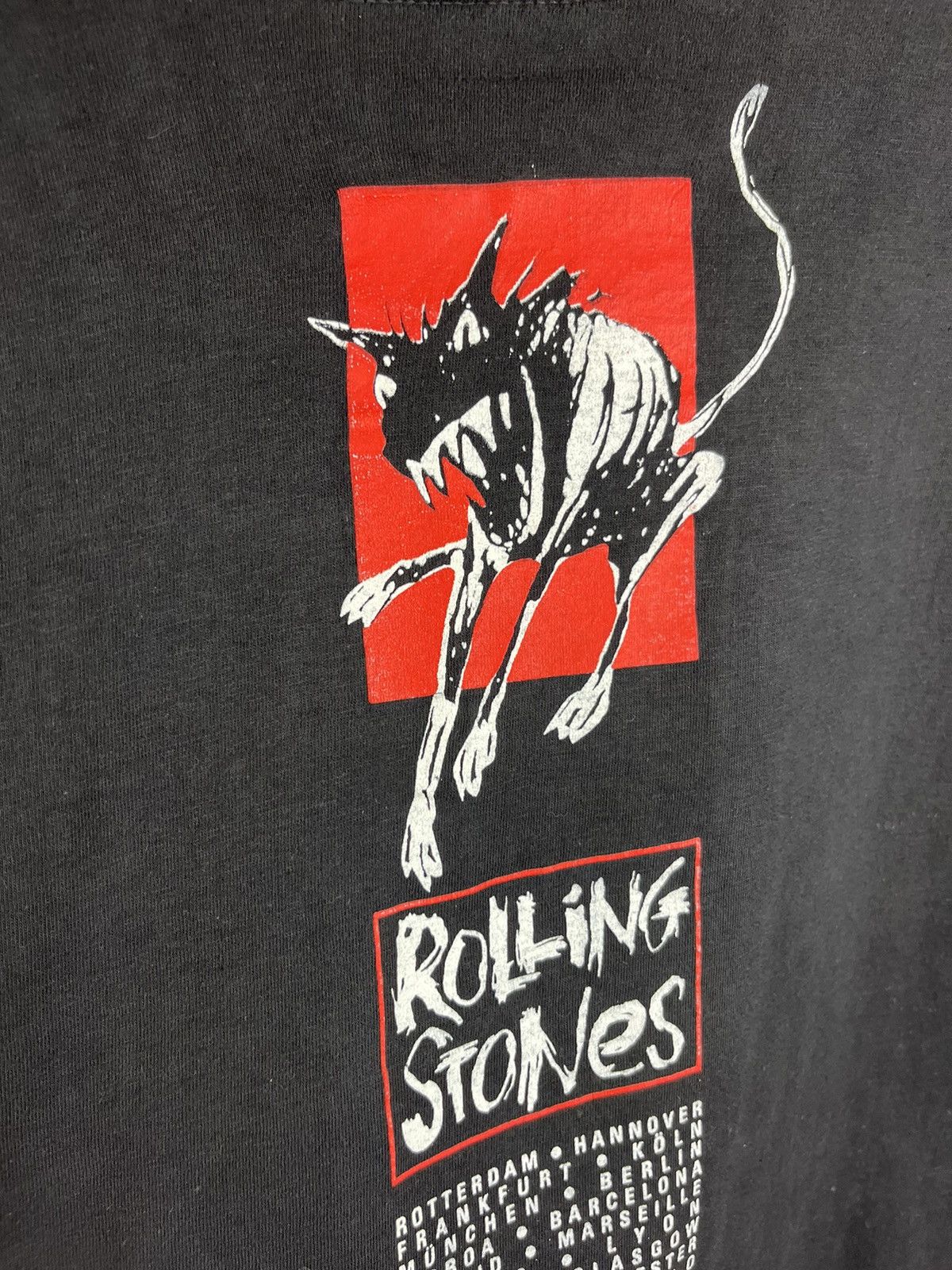 Band Tees × Vintage Vintage The Rolling Stones 90s urban jungle Europe tee 1989 Size US L / EU 52-54 / 3 - 20 Thumbnail