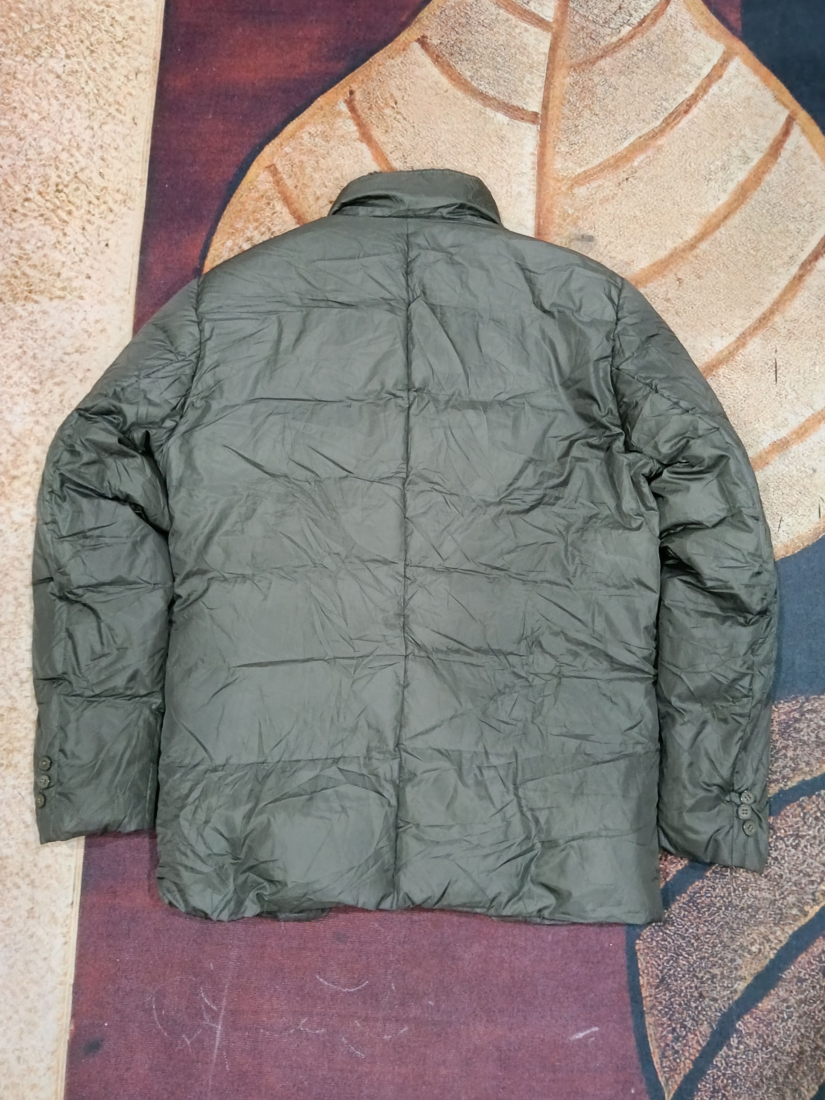 Moncler Moncler Puffer Jacket Dark Green Medium Size US XL / EU 56 / 4 - 2 Thumbnail